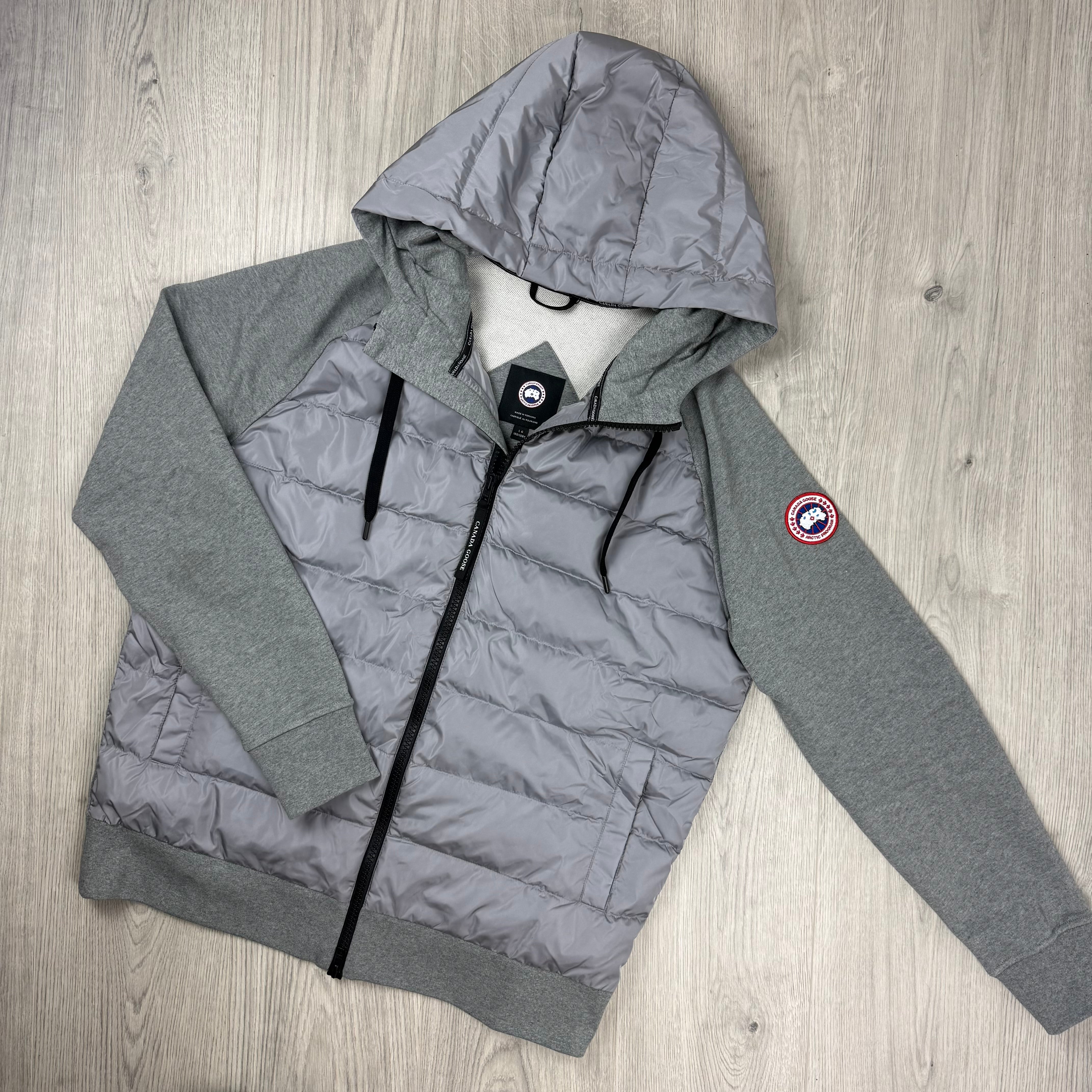 Canada Goose HyBridge Hoodie - Stone Heather