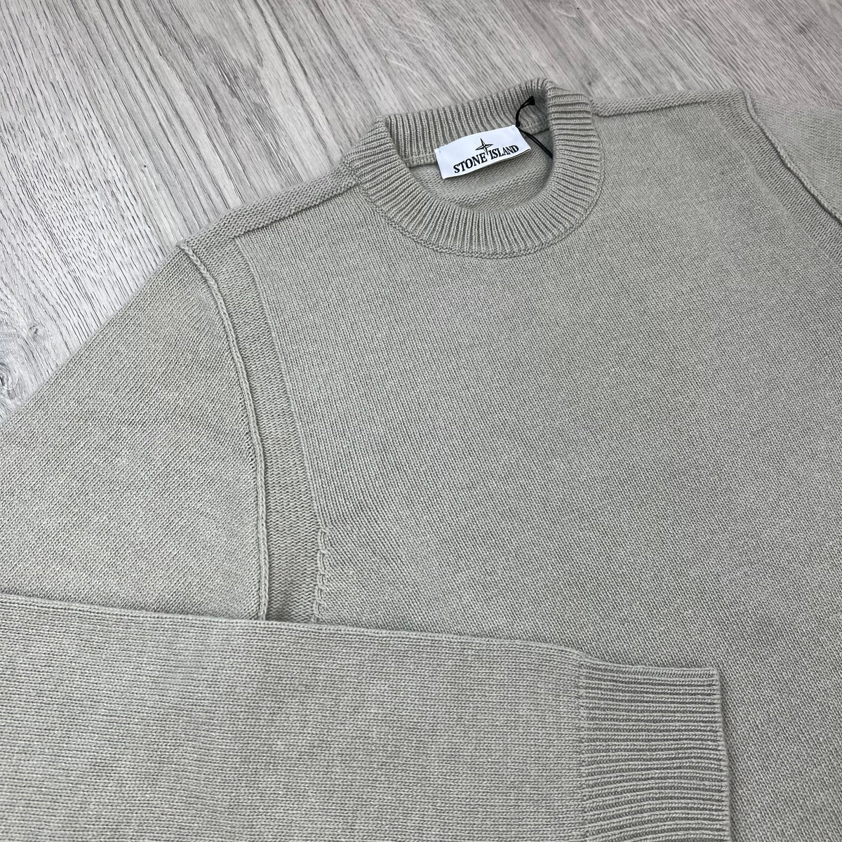 Stone Island Lambswool Knit Sweatshirt - Sand