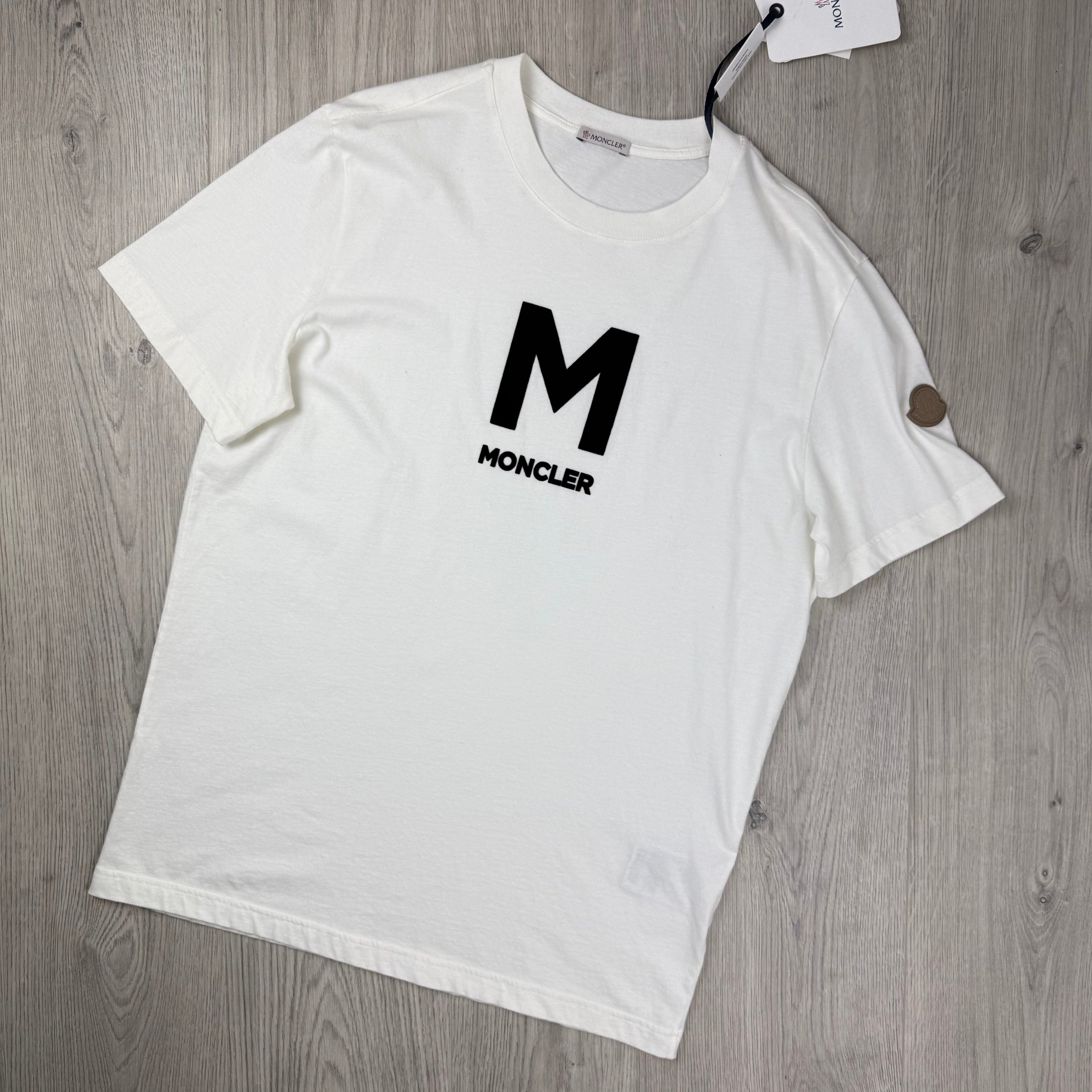 Moncler Printed T-Shirt - White