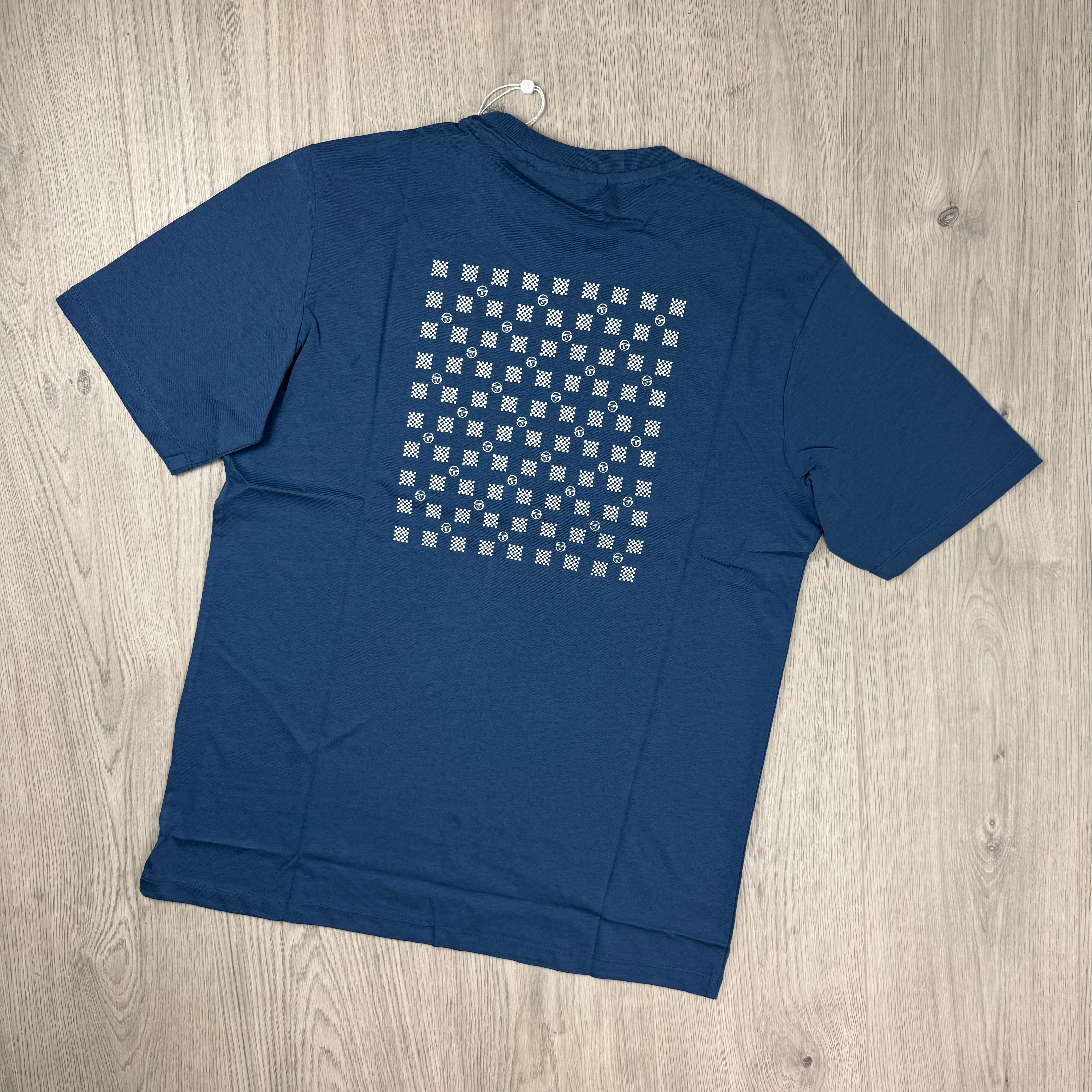 Sergio Tacchini 'Taormina Co' T-Shirt - Ensigne Blue