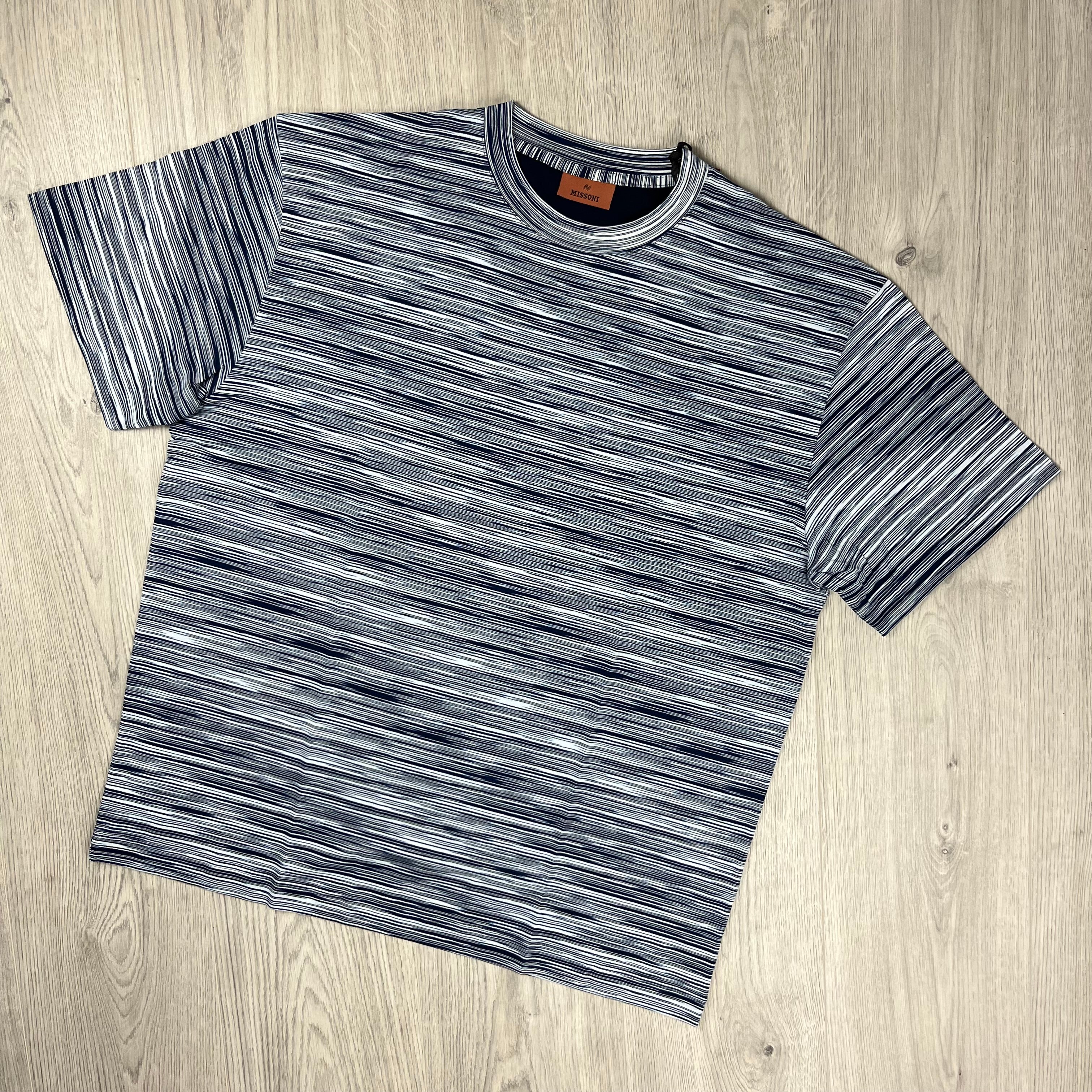 Missoni Space Dye T-Shirt - Navy