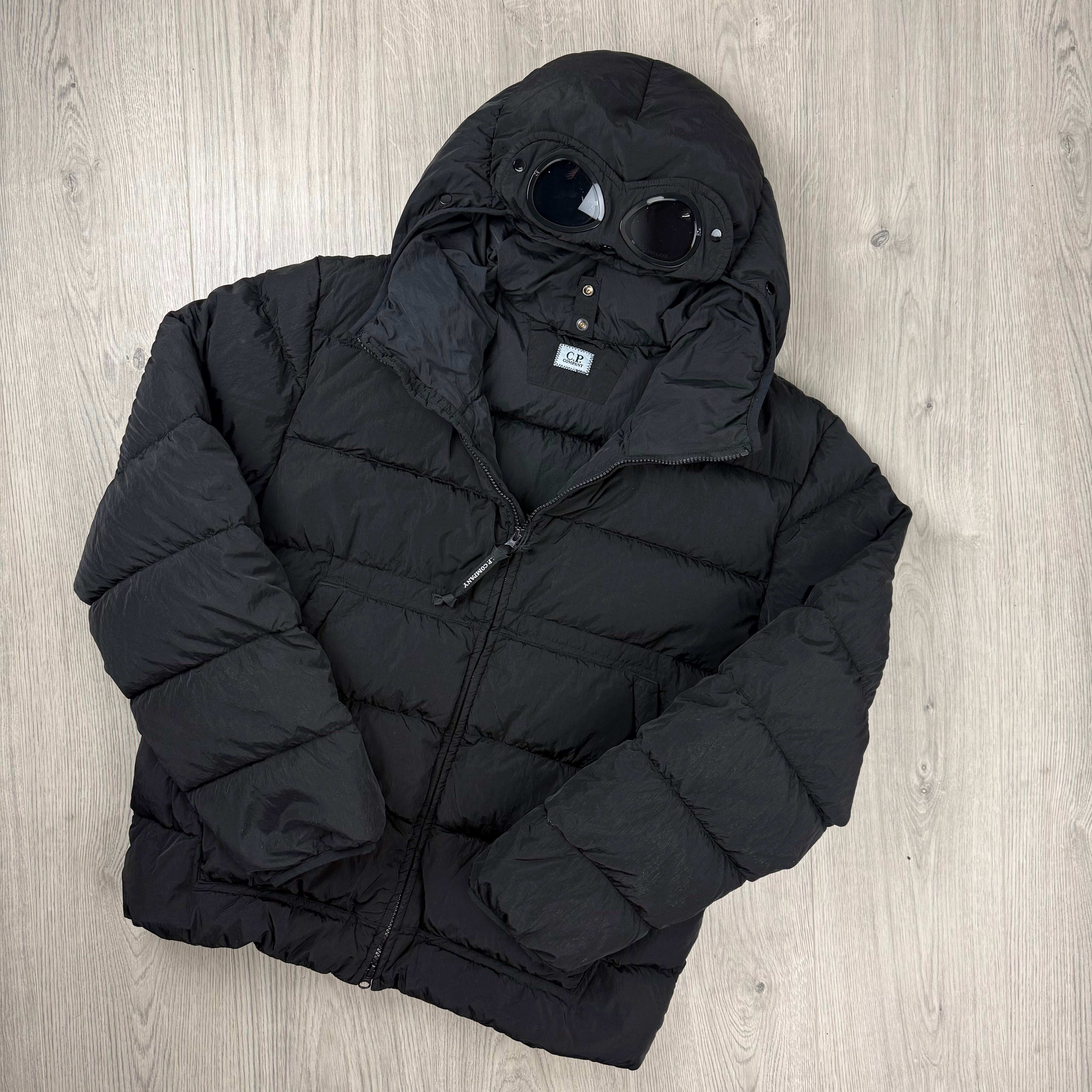 CP Company Down Goggle Jacket - Black