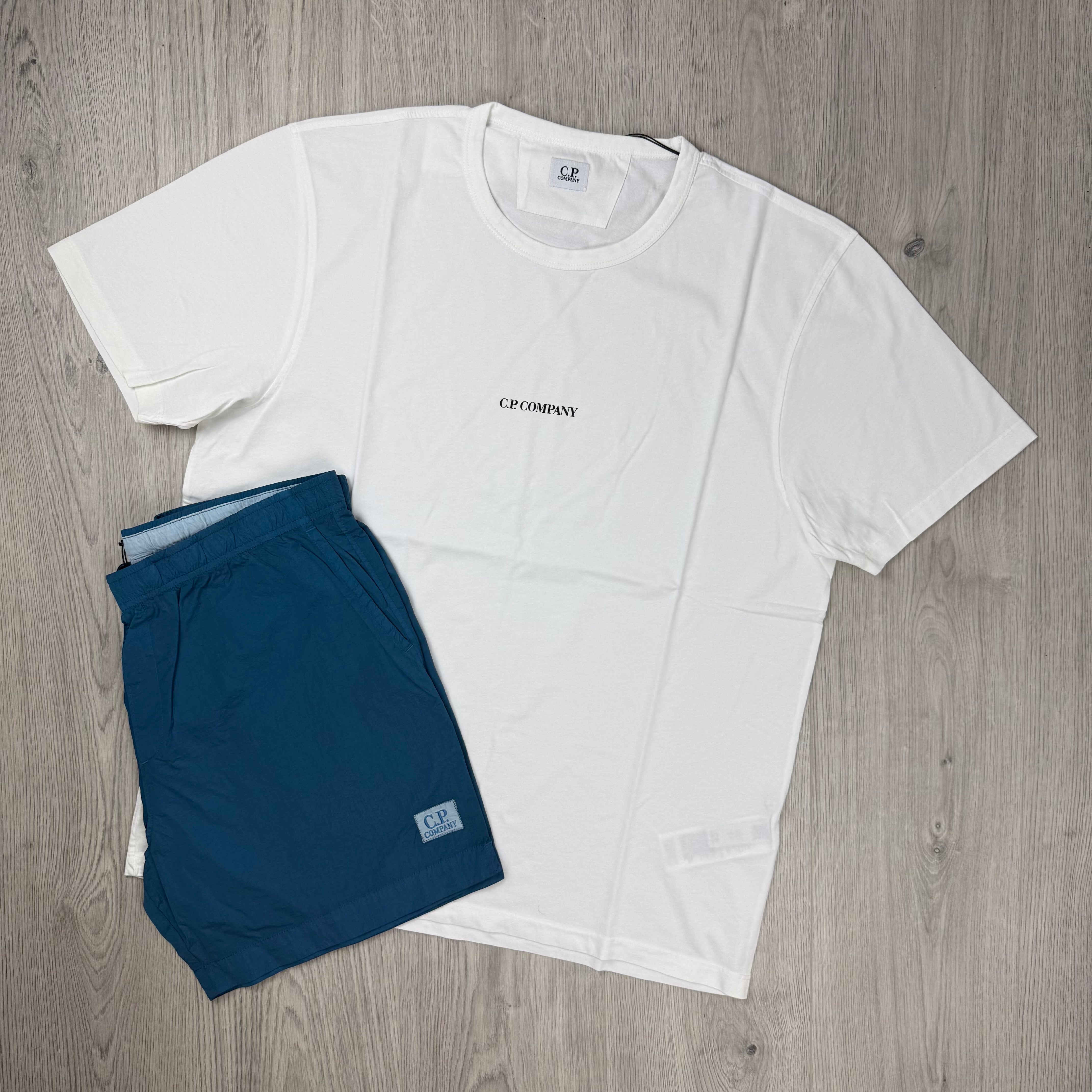 CP Company Holiday Set - White/Ink Blue