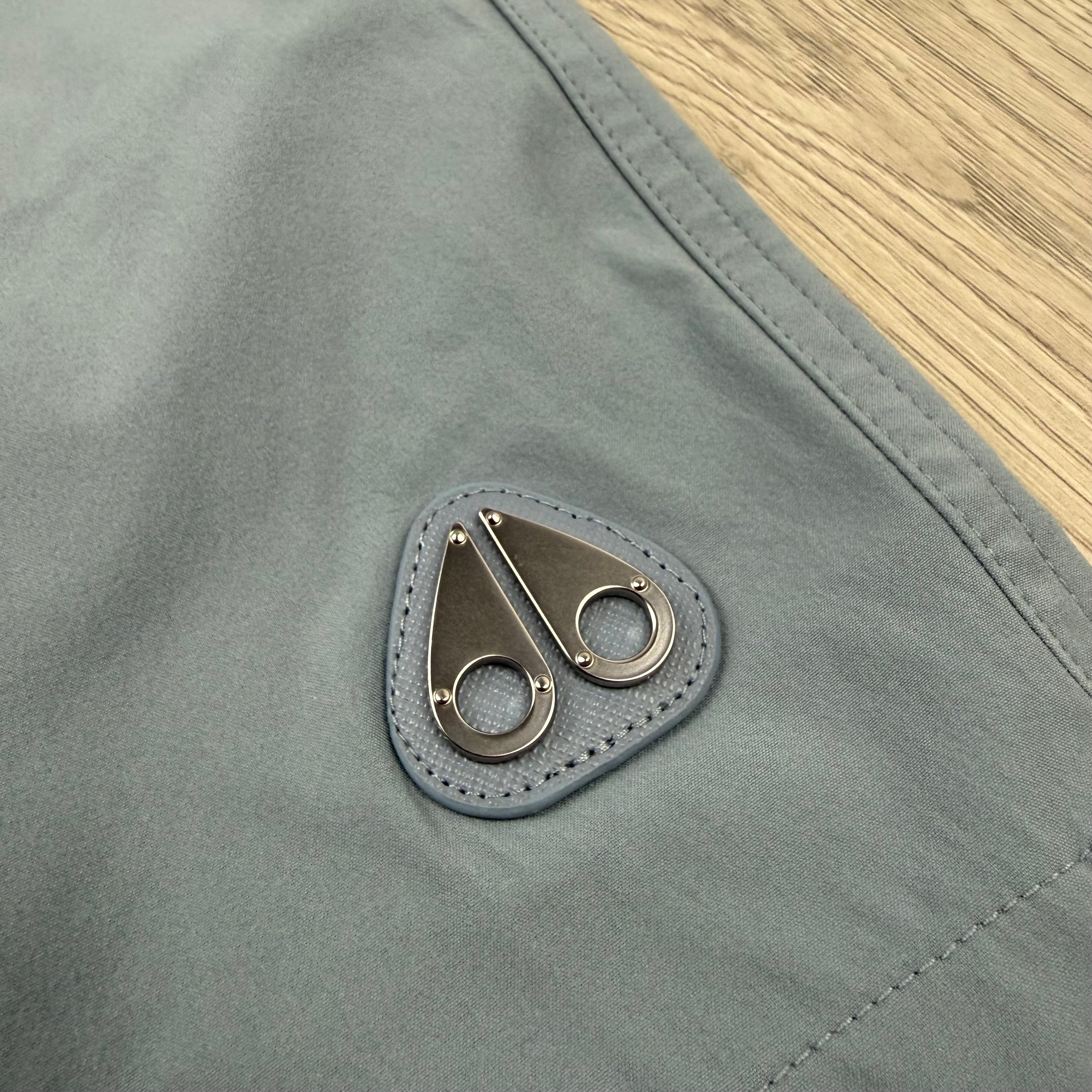 Moose Knuckles 'Logo' Swim Shorts - Jet Stream