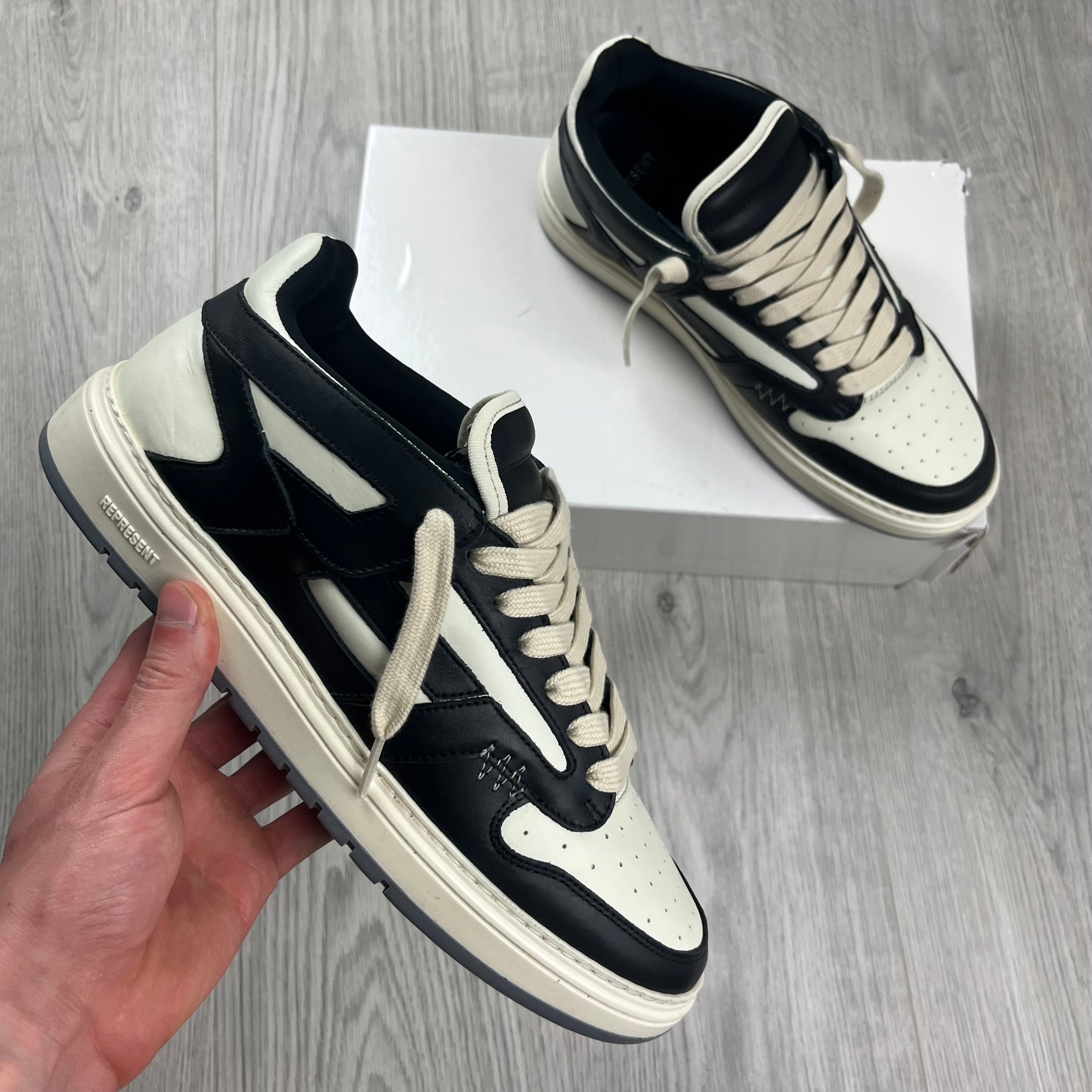 Represent Reptor Sneakers - Black