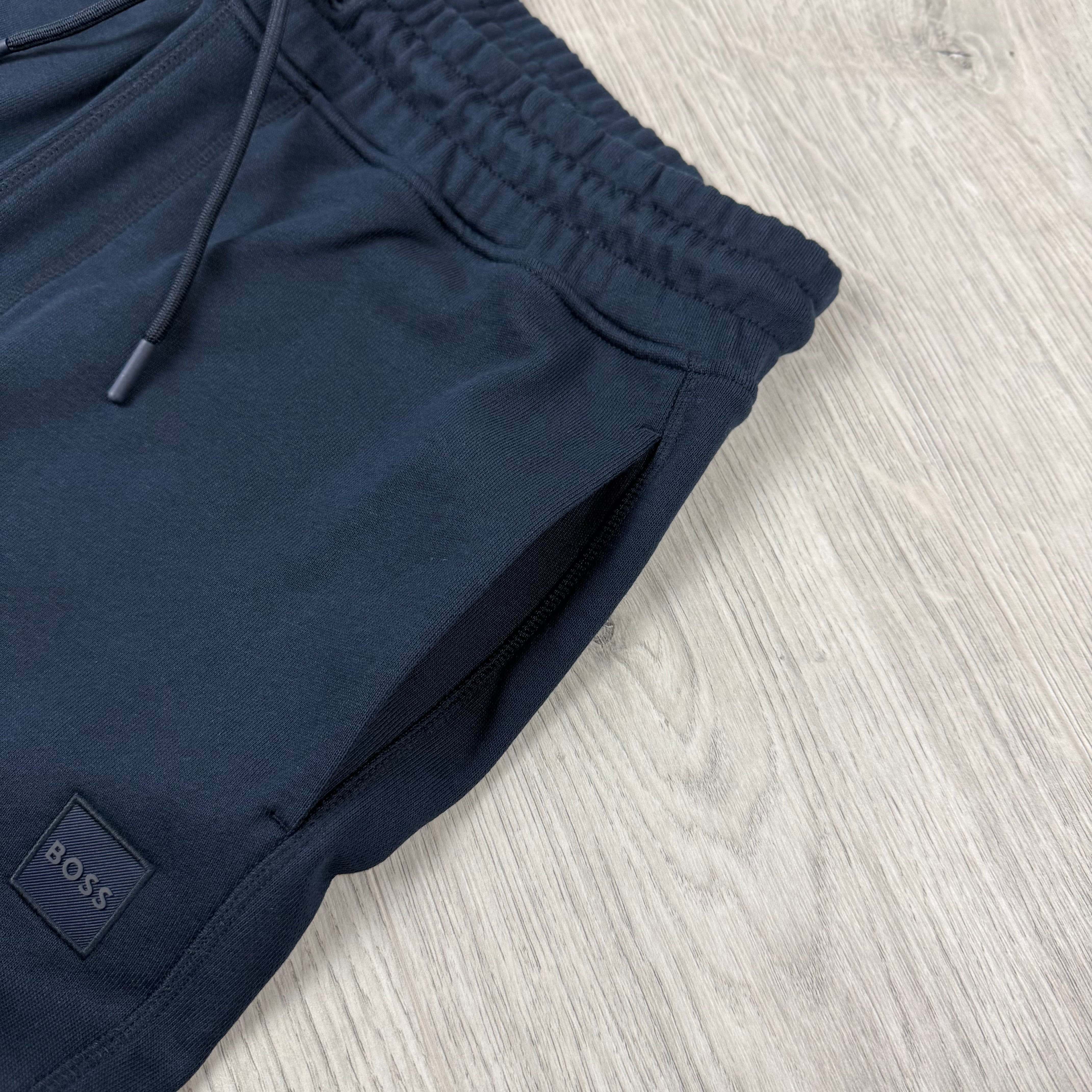 Hugo Boss Jersey Shorts - Navy