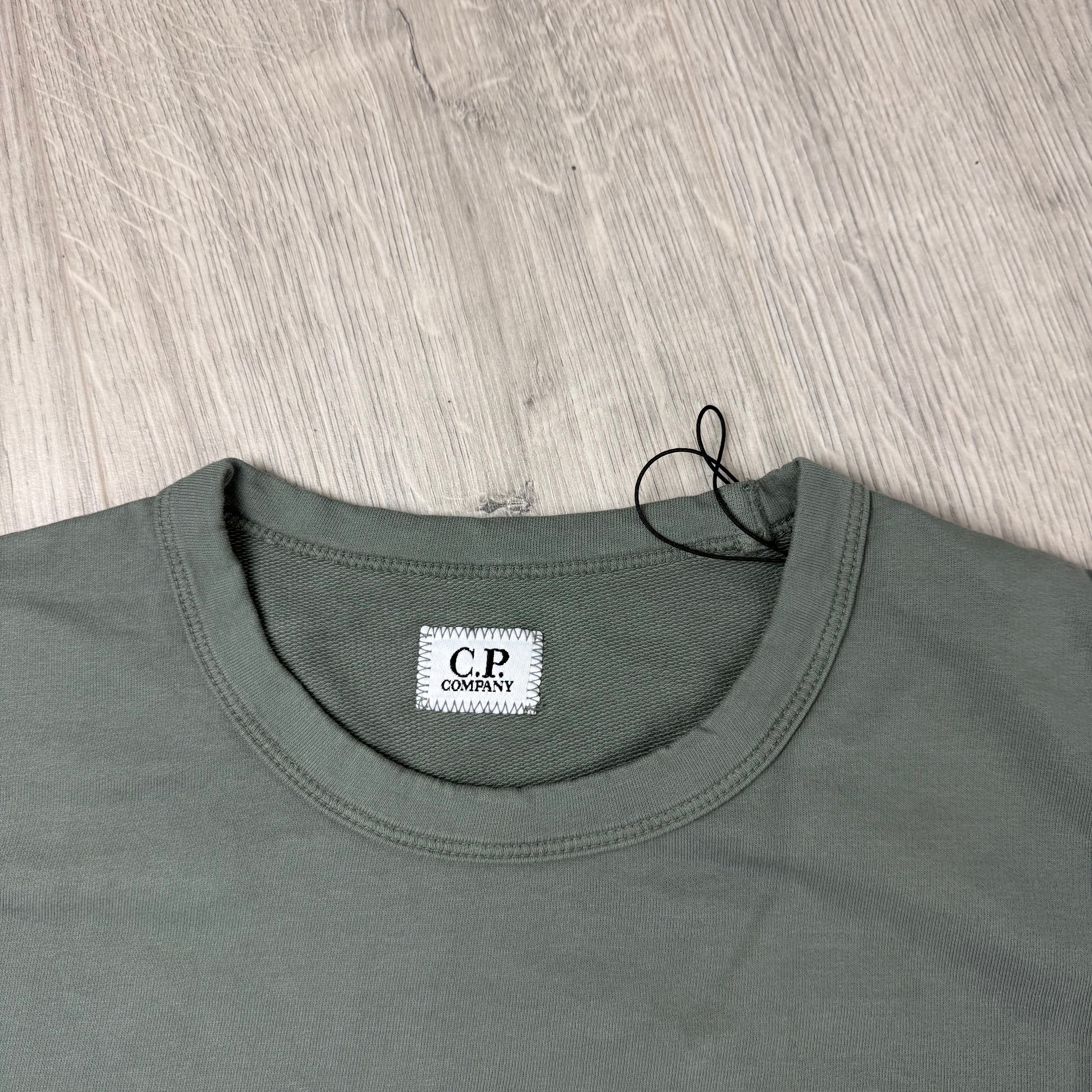 CP Company Light Fleece Sweatshirt - Gunmetal