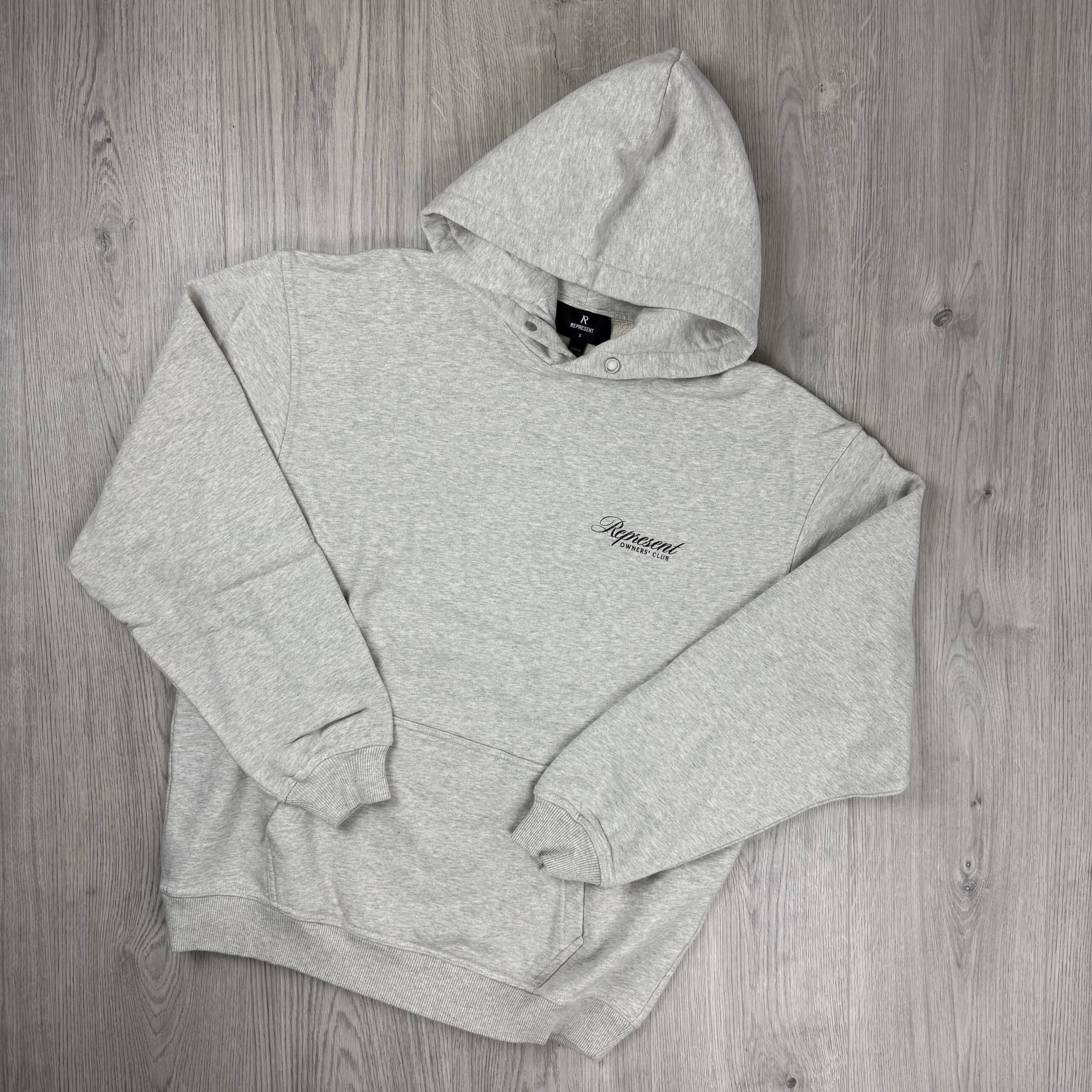 Represent 'Owners Club' Hoodie - Cream Marl
