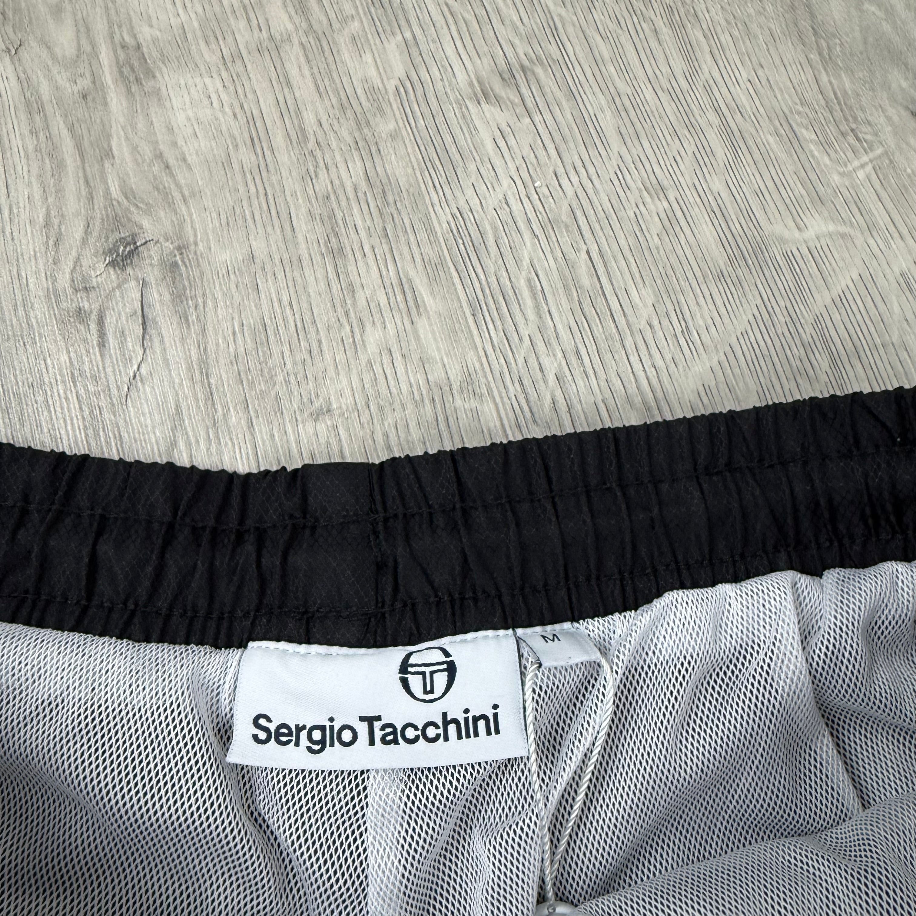 Sergio Tacchini 'Alettone PL' Jersey Shorts - Black