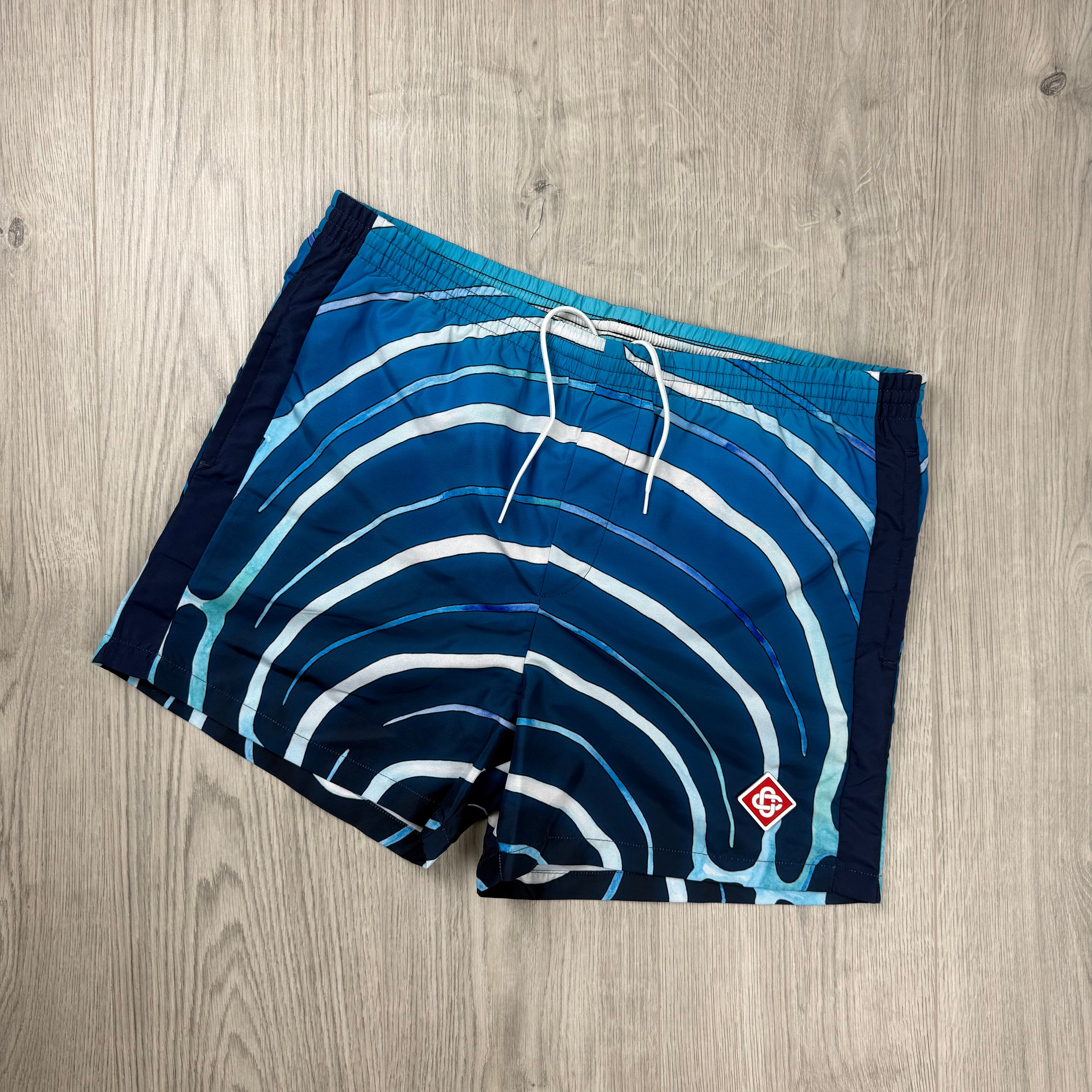 Casablanca 'Ange De Nuit' Swim Shorts - Navy