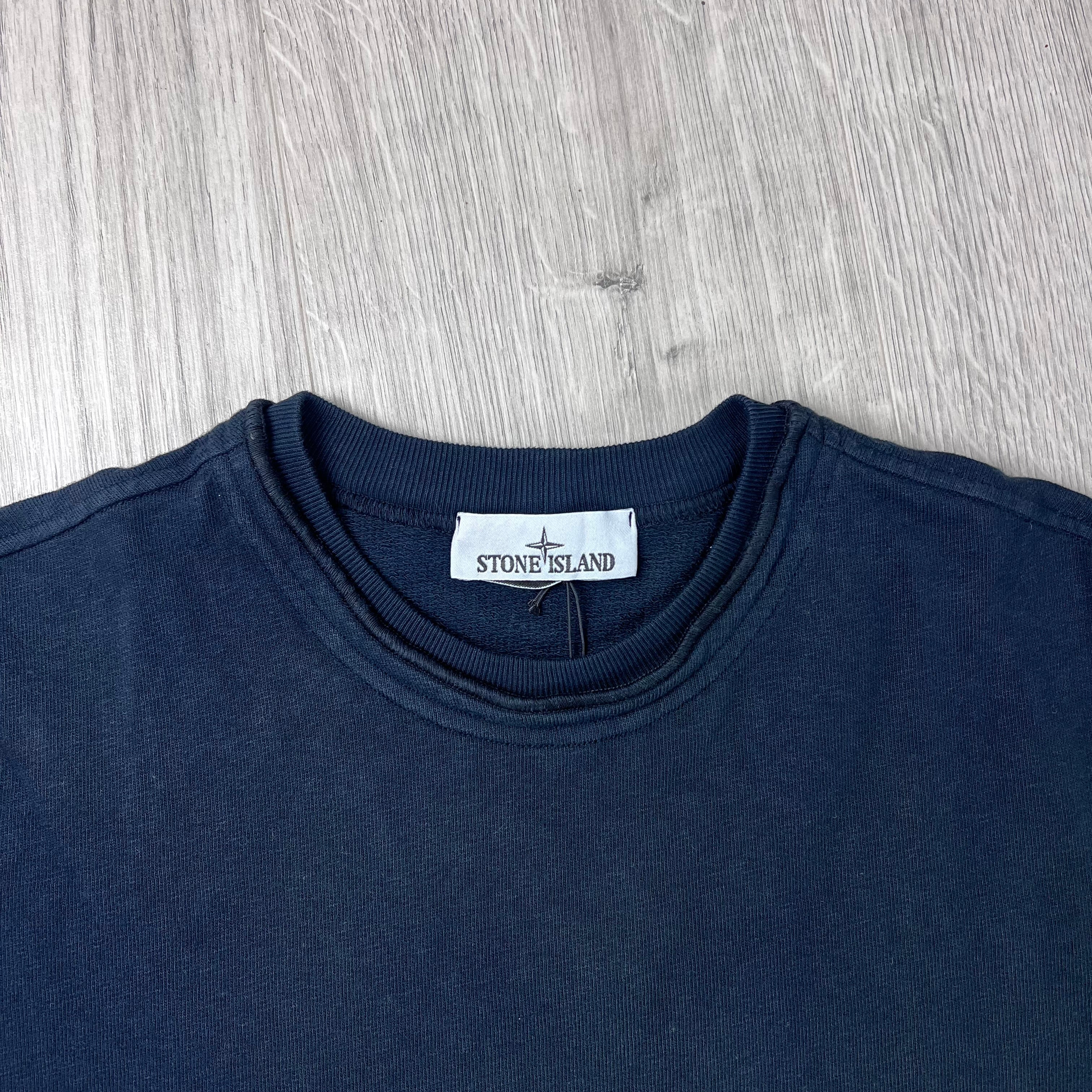 Stone Island Malife 'Old' Sweatshirt - Navy