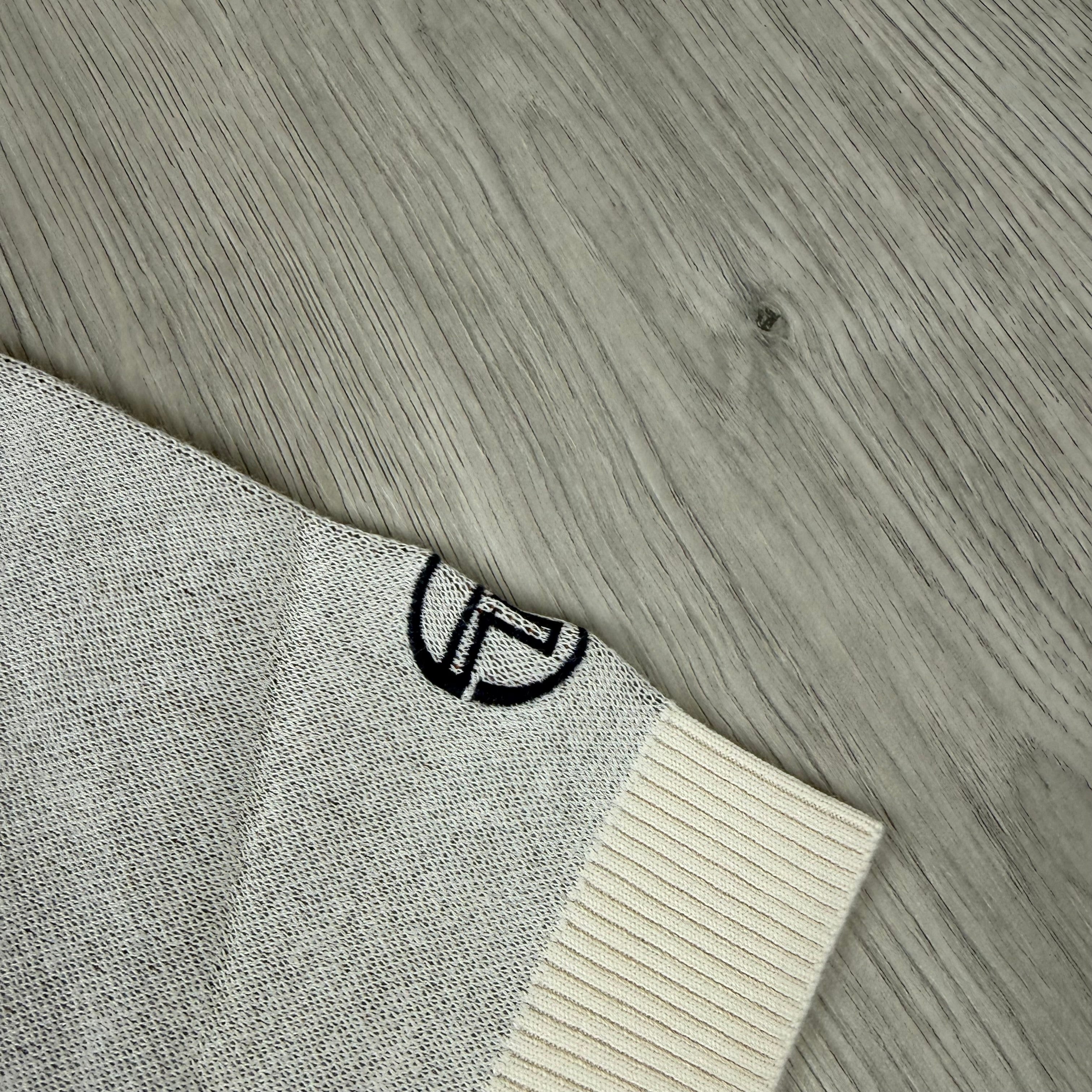 Sergio Tacchini 'Carezza' Knit Polo Shirt - Gardenia