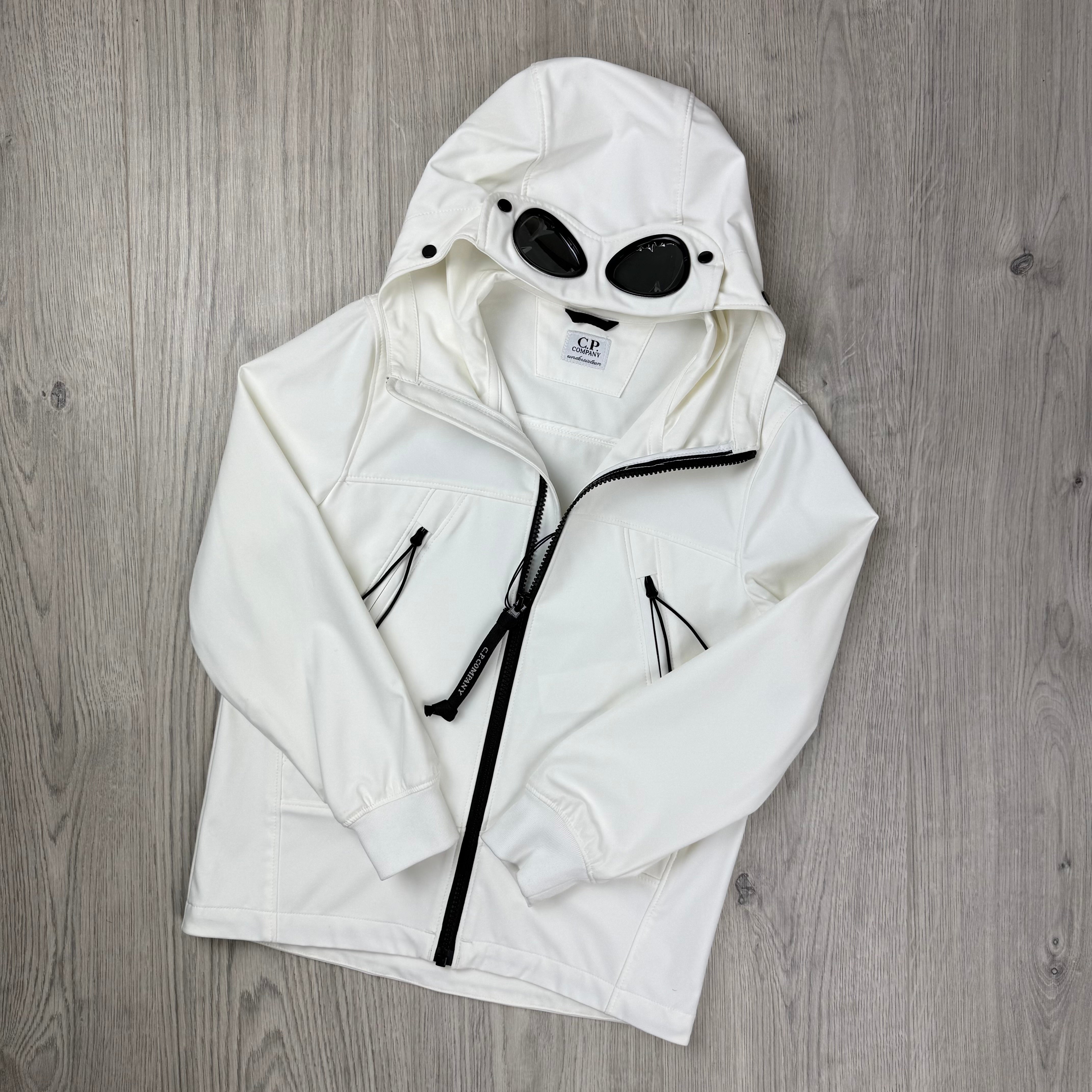 CP Company Junior Shell Jacket - White