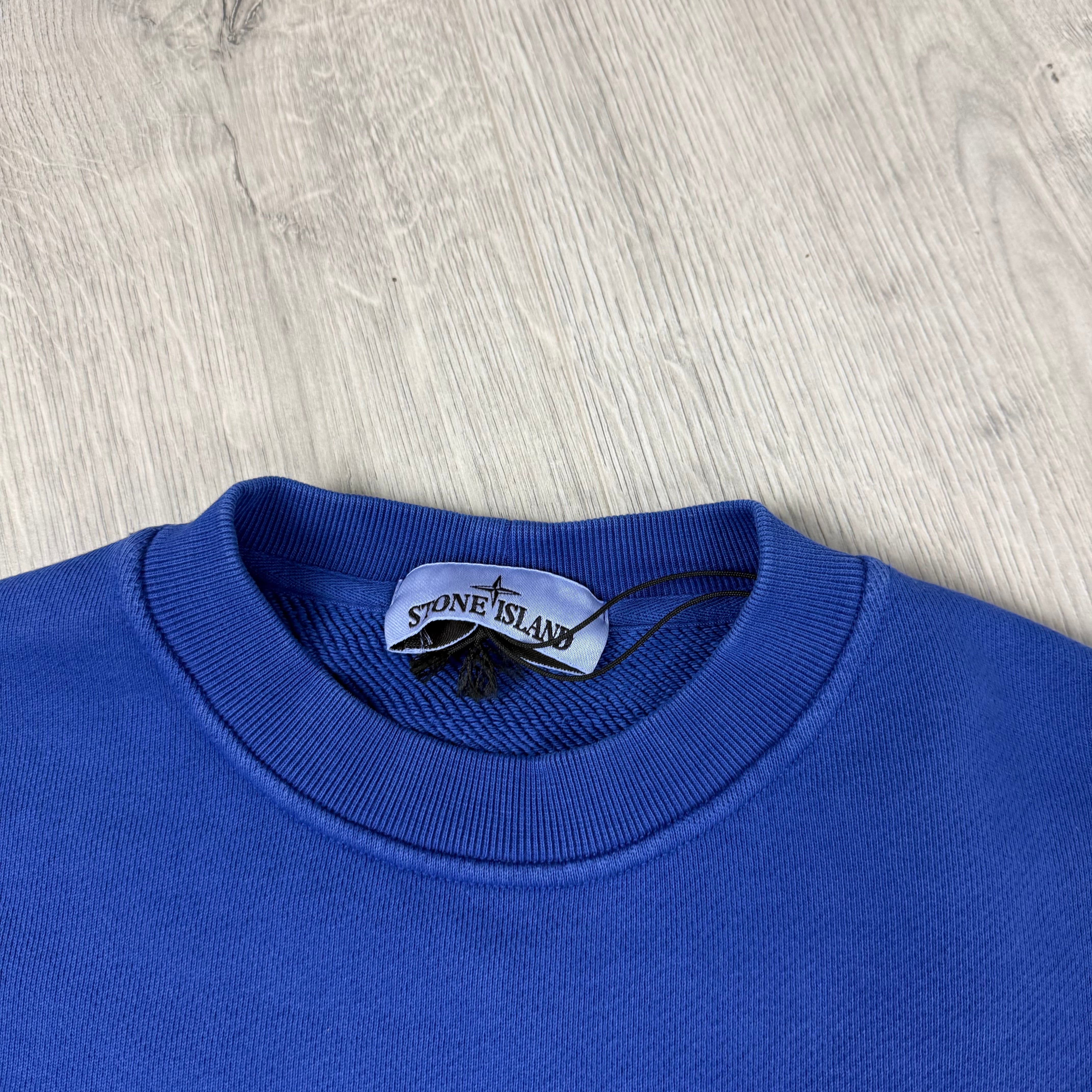 Stone Island Dyed Sweatshirt - Bluette
