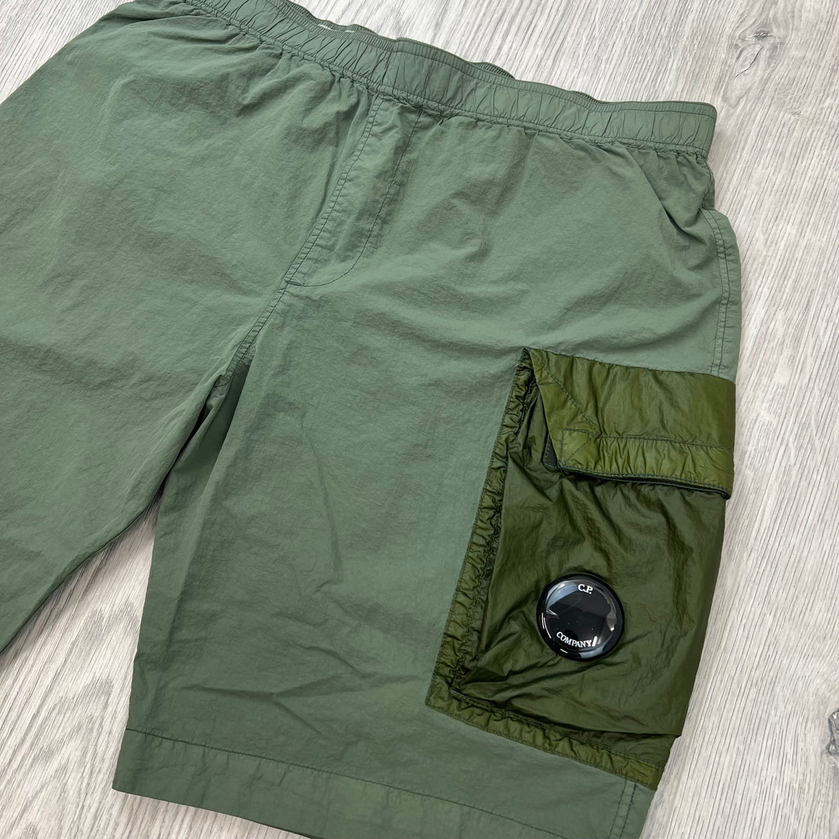 CP Company Flatt Nylon Swim Shorts - Thyme
