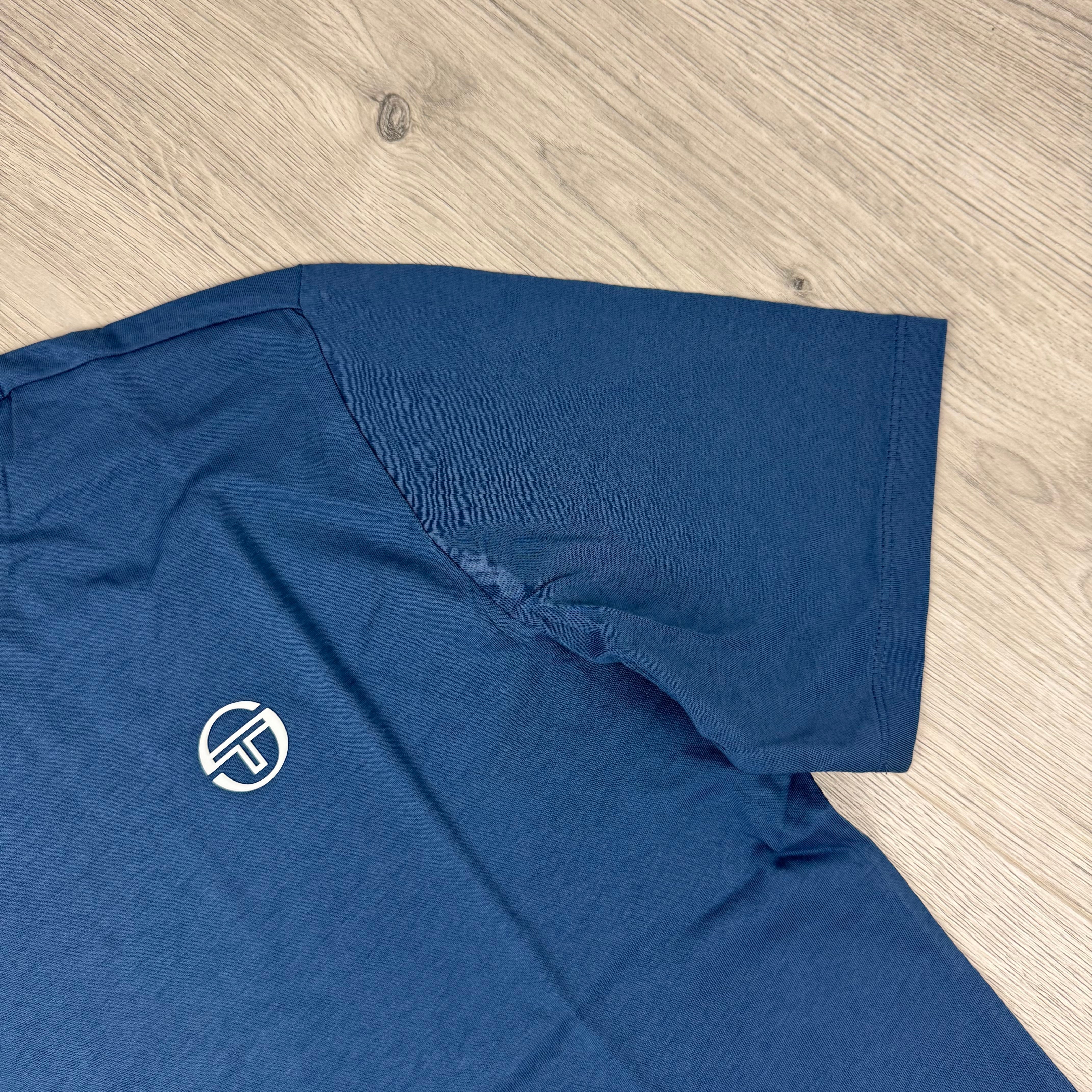 Sergio Tacchini 'Taormina Co' T-Shirt - Ensigne Blue