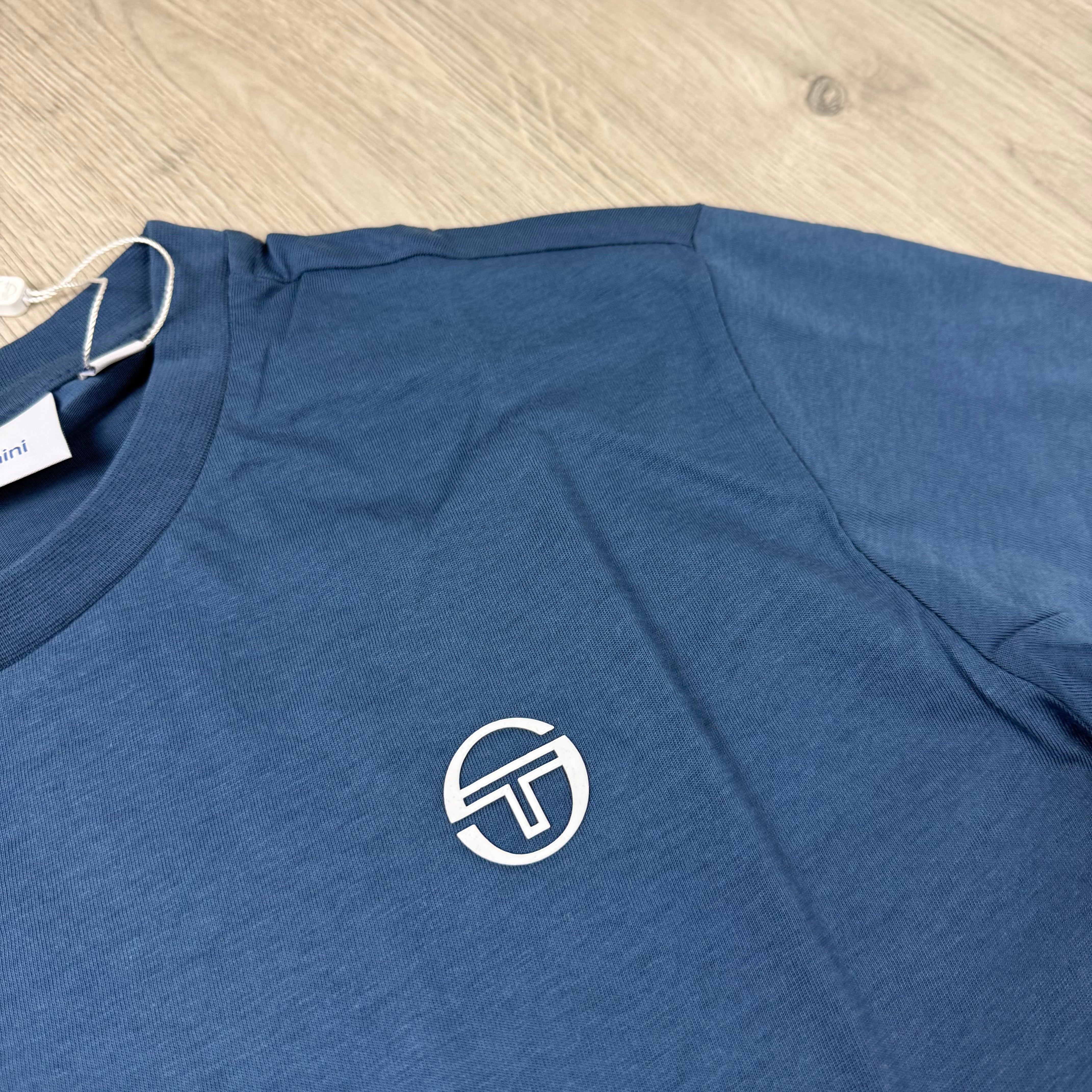 Sergio Tacchini 'Taormina Co' T-Shirt - Ensigne Blue
