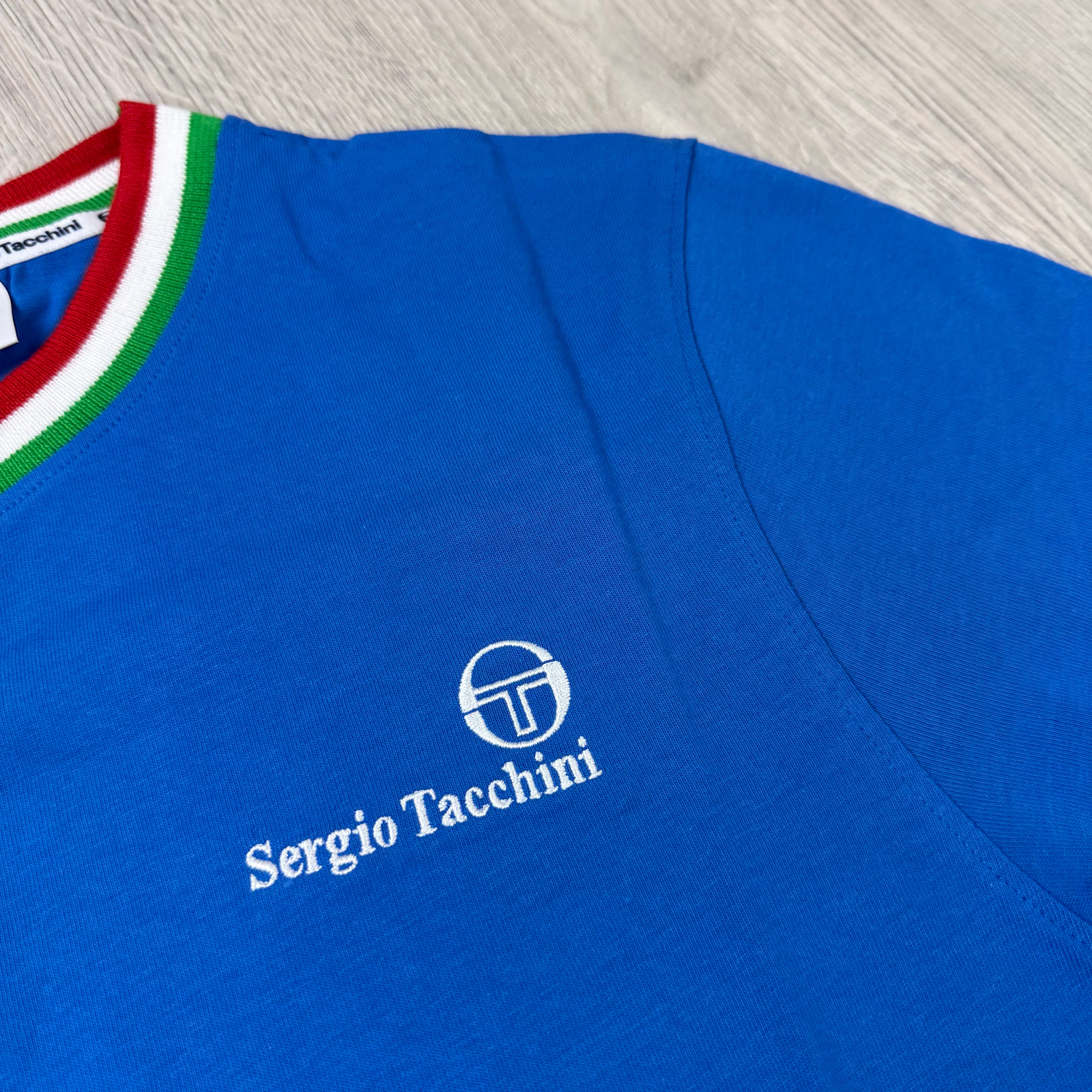 Sergio Tacchini 'Rainer FC' T-Shirt - Strong Blue