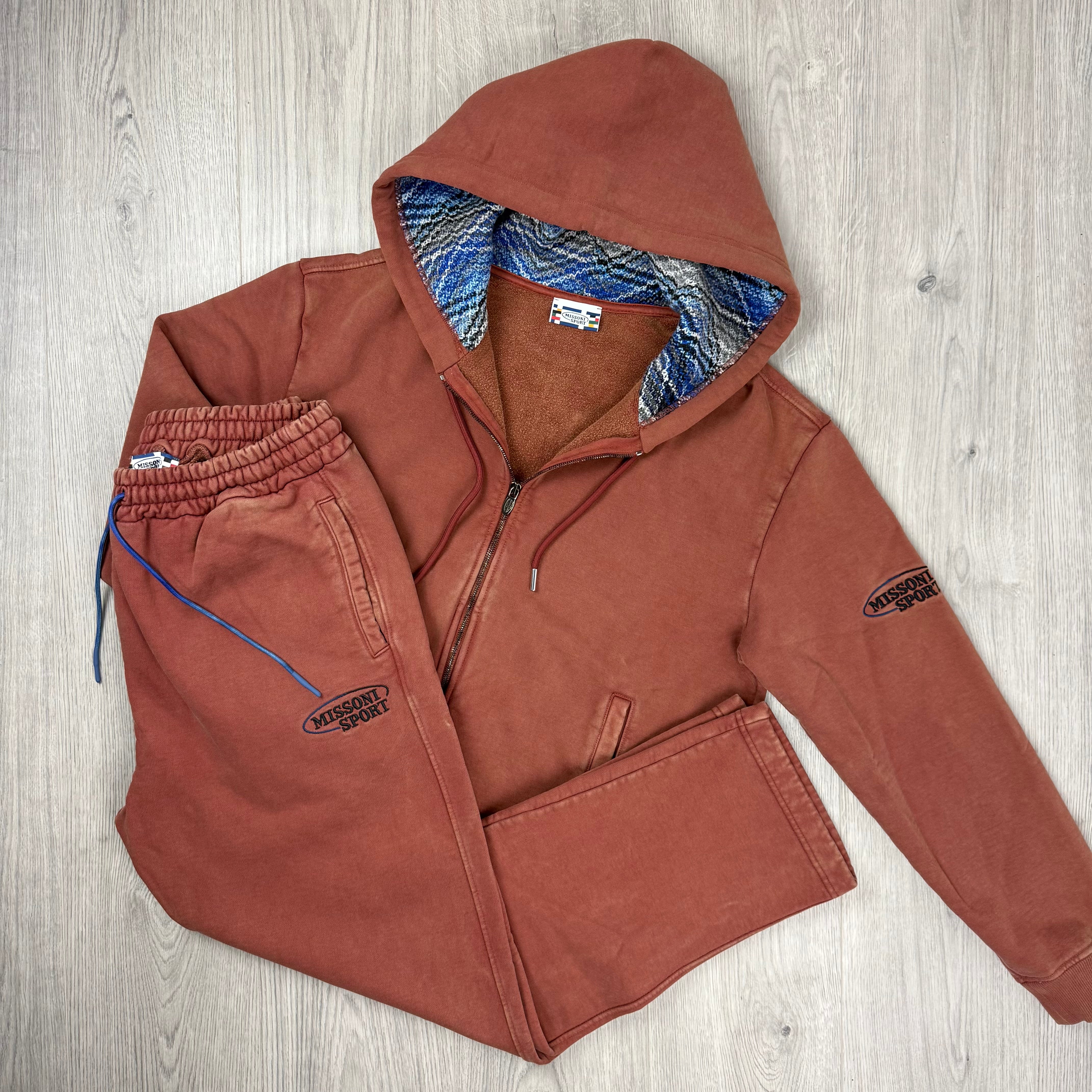 Missoni Knit Tracksuit - Rust