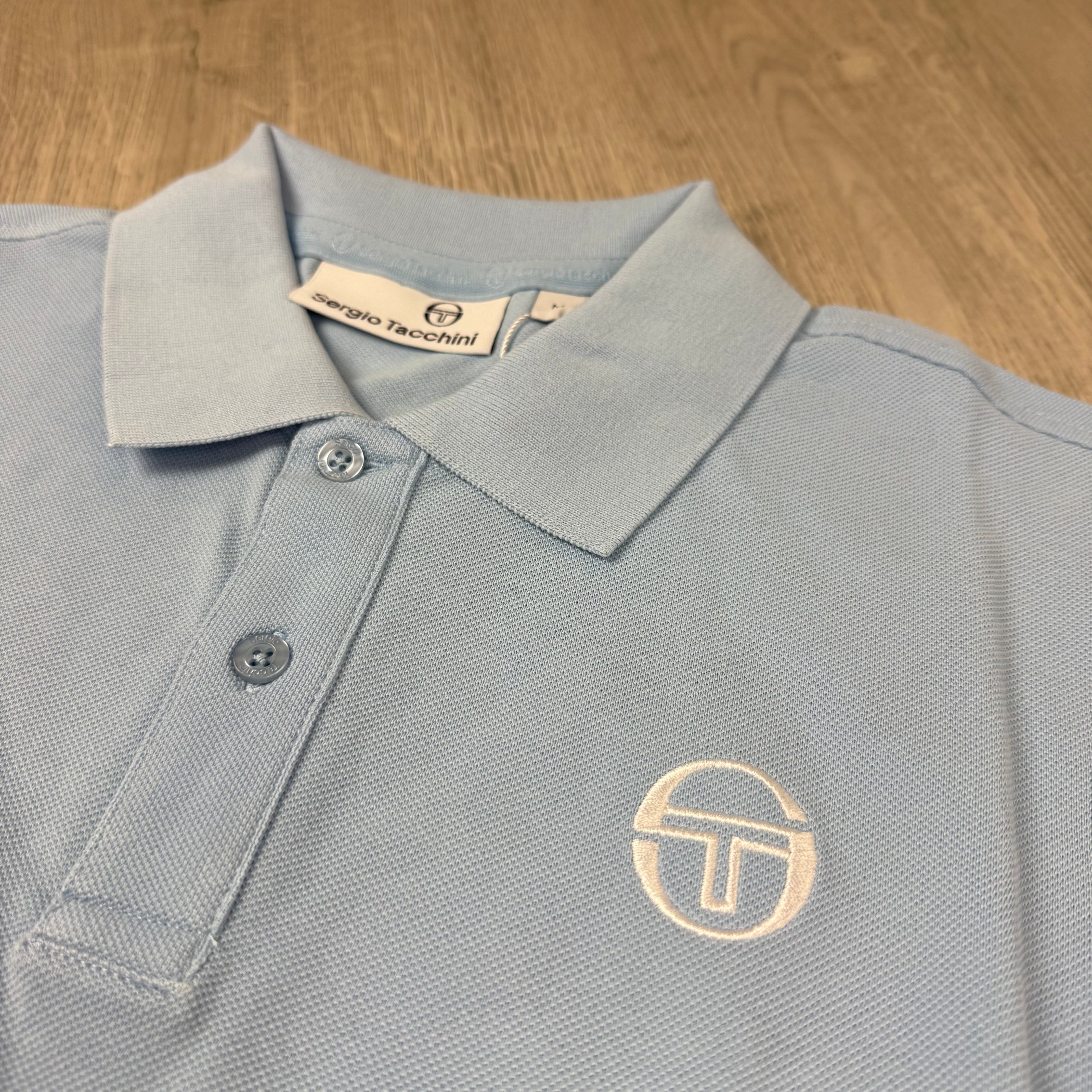 Sergio Tacchini 'Classica' Polo Shirt - Baby Blue