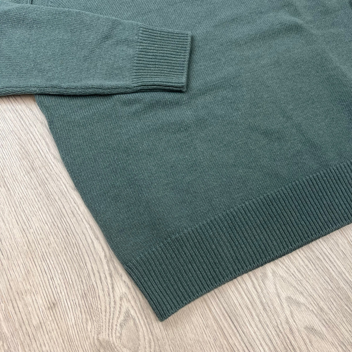 Stone Island Lambswool Knit Sweatshirt - Ocean Green