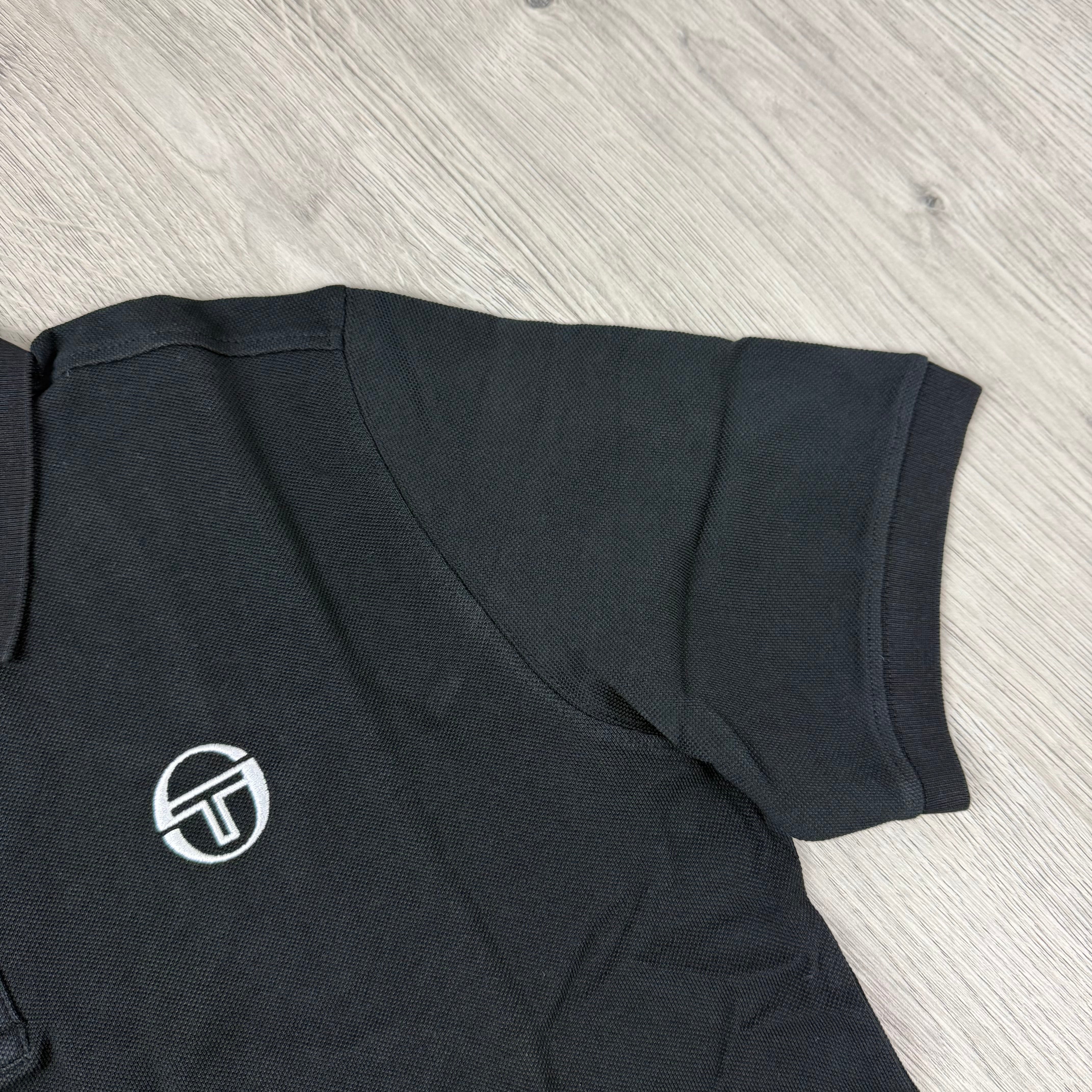 Sergio Tacchini 'Classica' Polo Shirt - Black