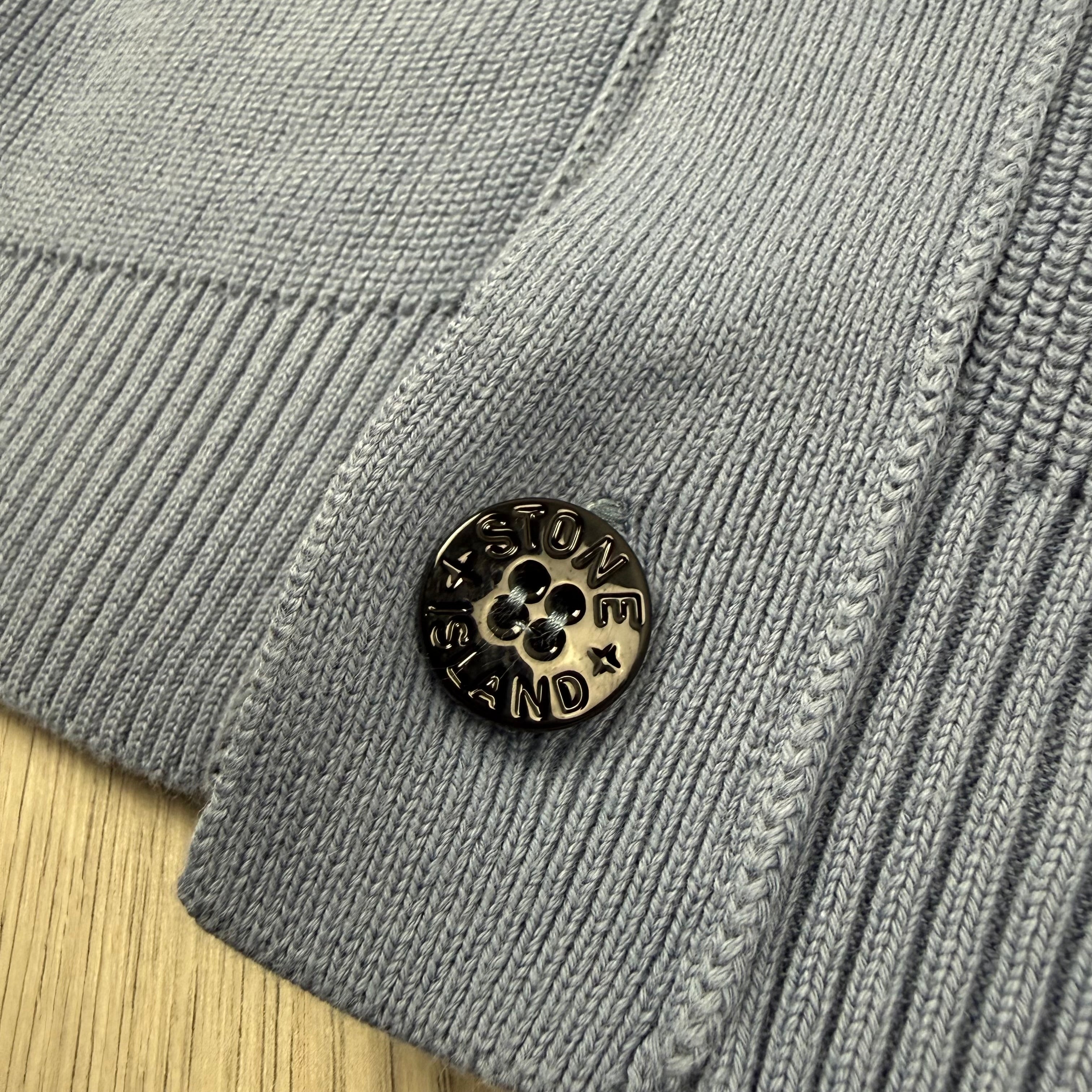 Stone Island Knit Cardigan - Dark Blue
