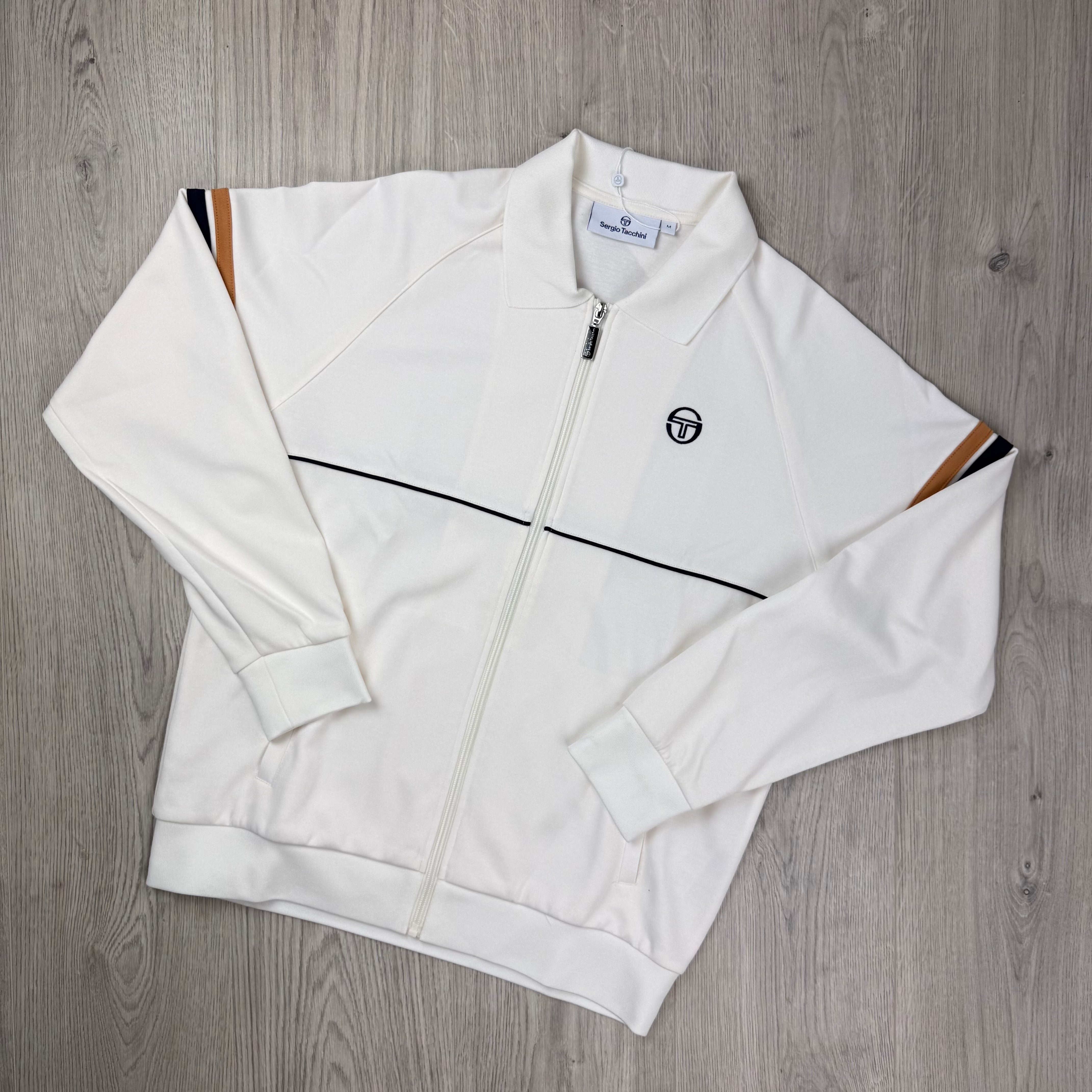 Sergio Tacchini 'Orion 24' Track Jacket - Gardenia/Biscuit