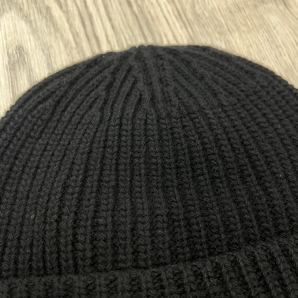 Stone Island Wool Beanie - Black