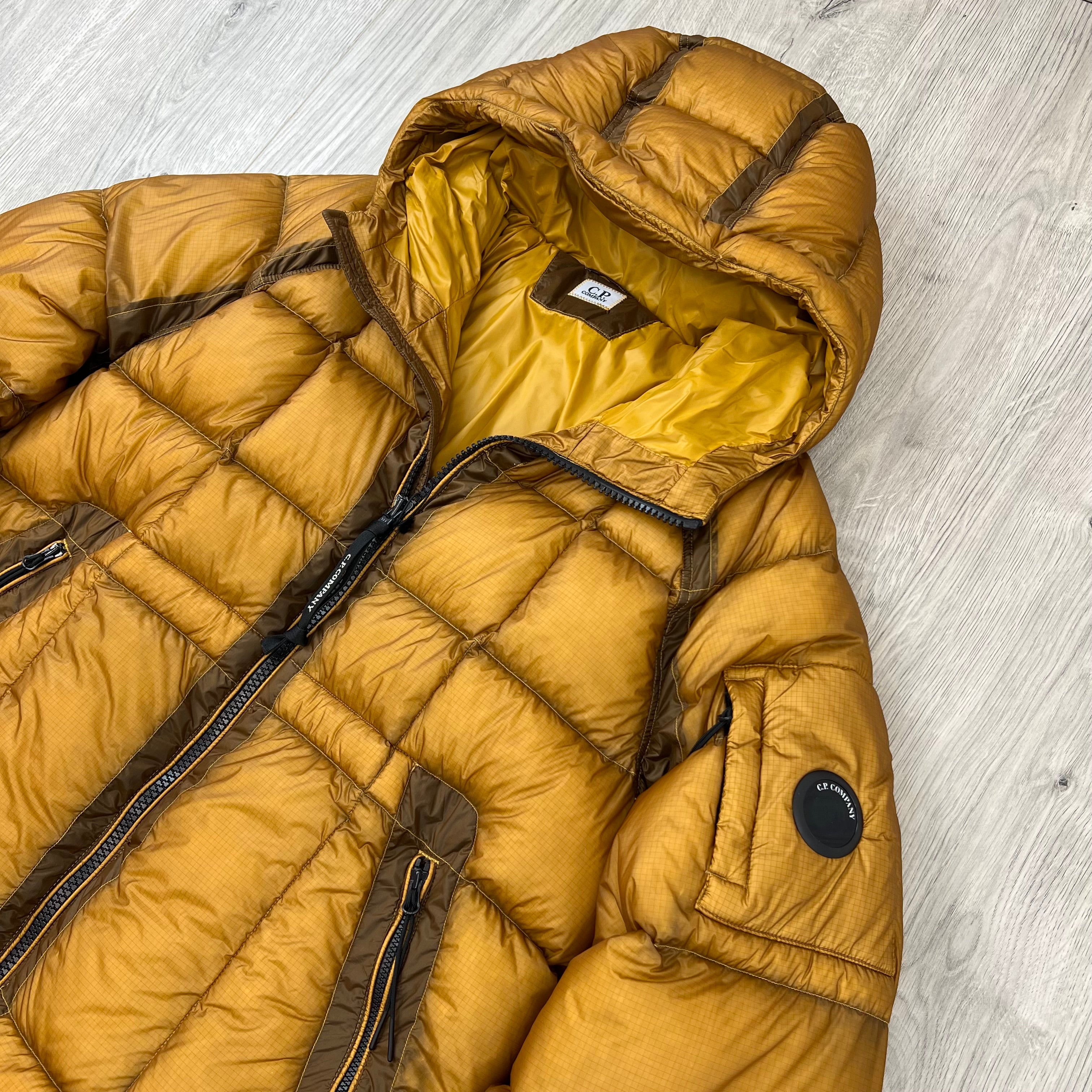 CP Company D.D. Shell Down Jacket - Buck Thorn Brown