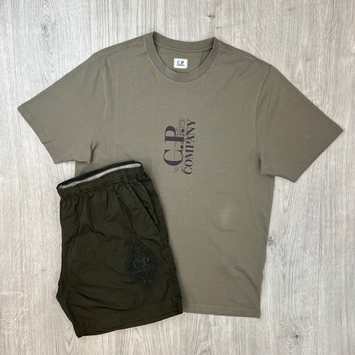 CP Company Holiday Set - Fallen Rock/Ivy Green