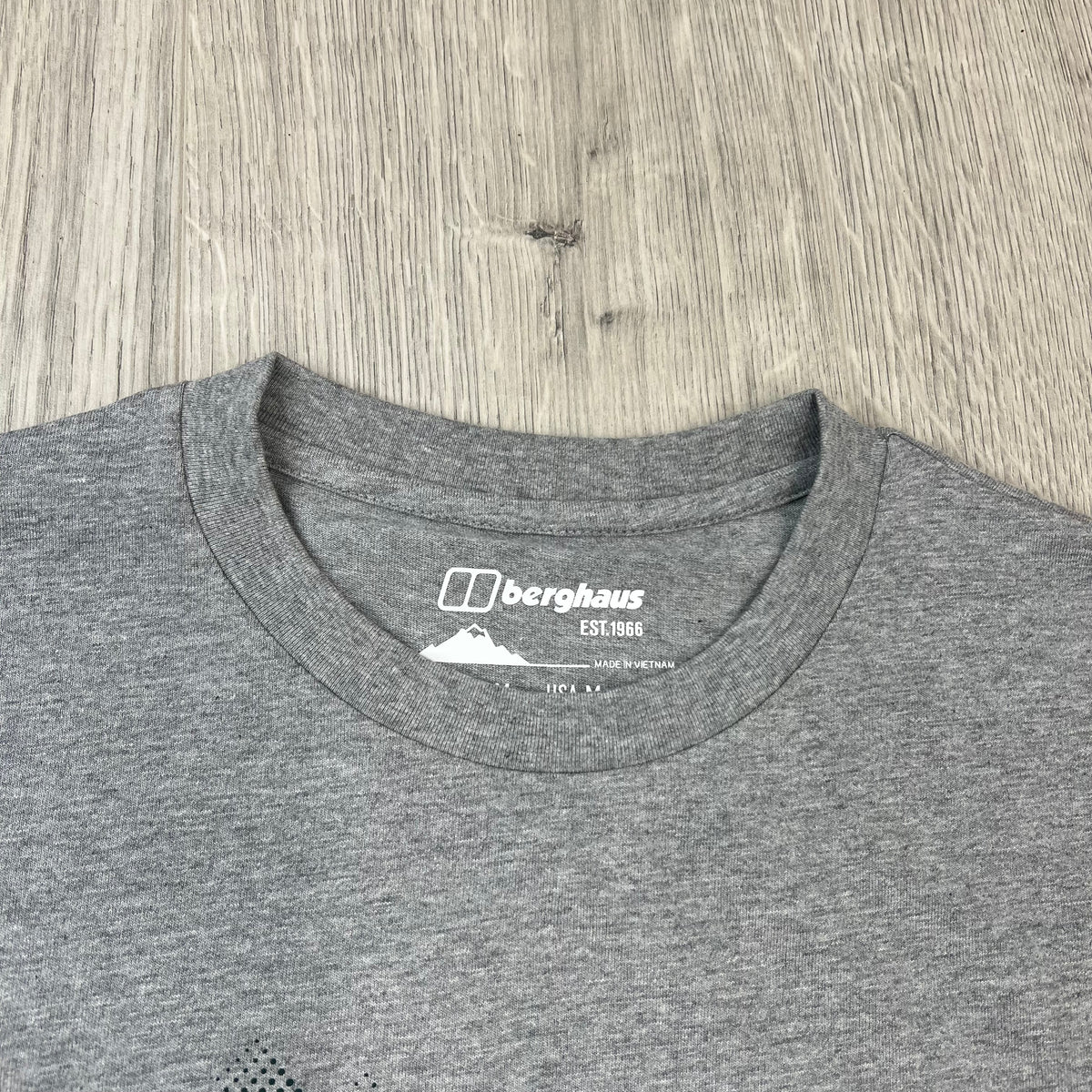 Berghaus 'Sketched Block' T-Shirt - Grey