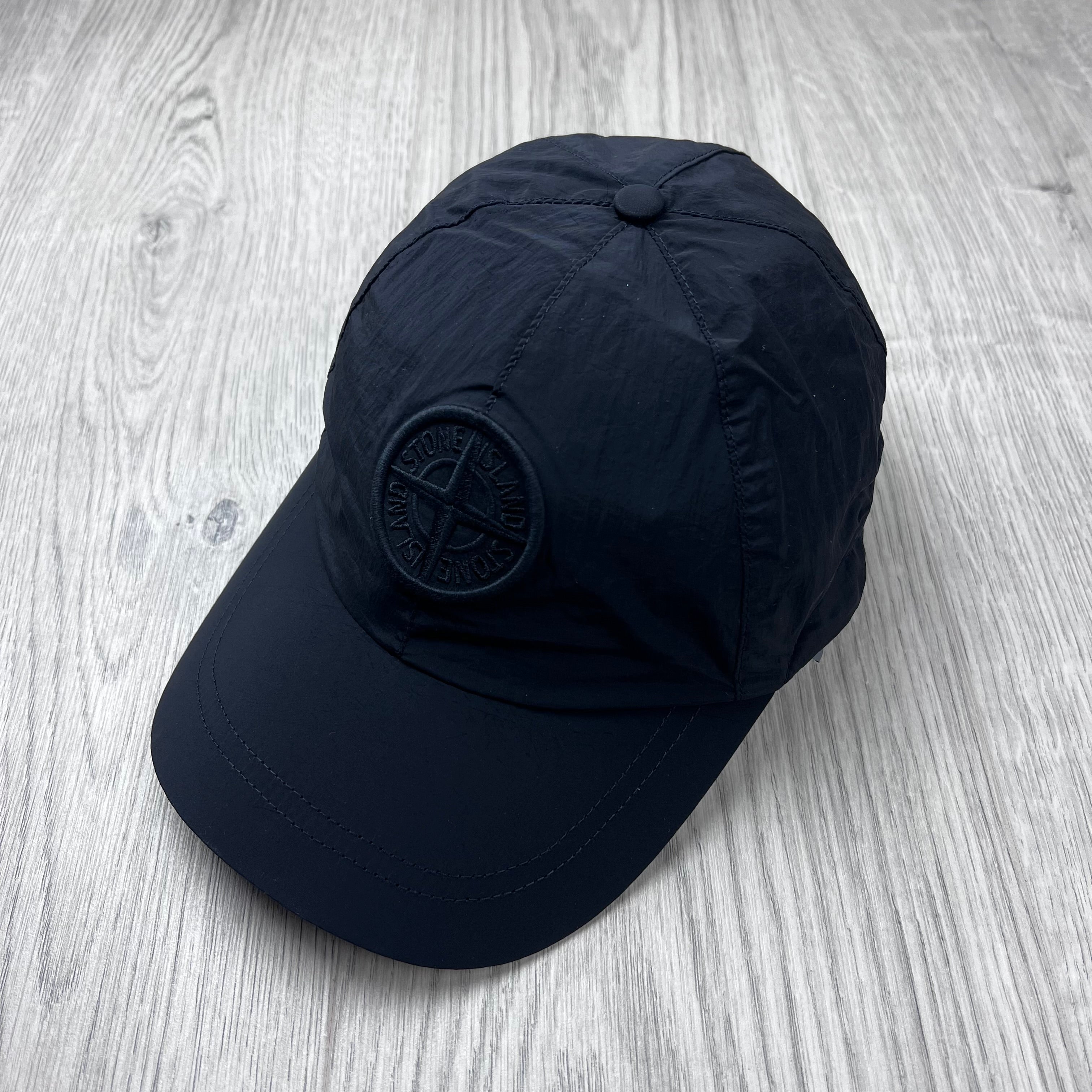 Stone Island Metal Baseball Cap - Black