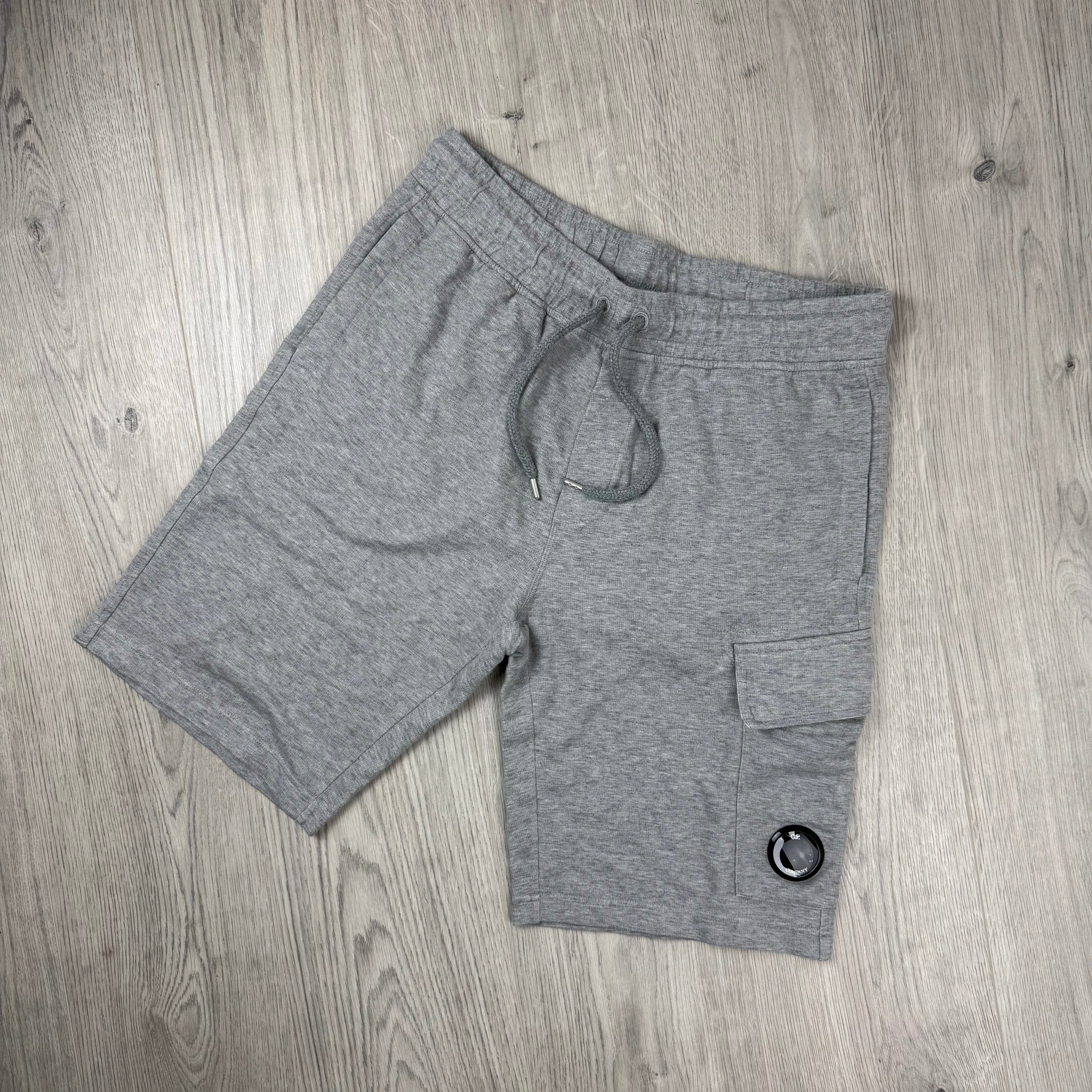 CP Company Jersey Shorts - Grey