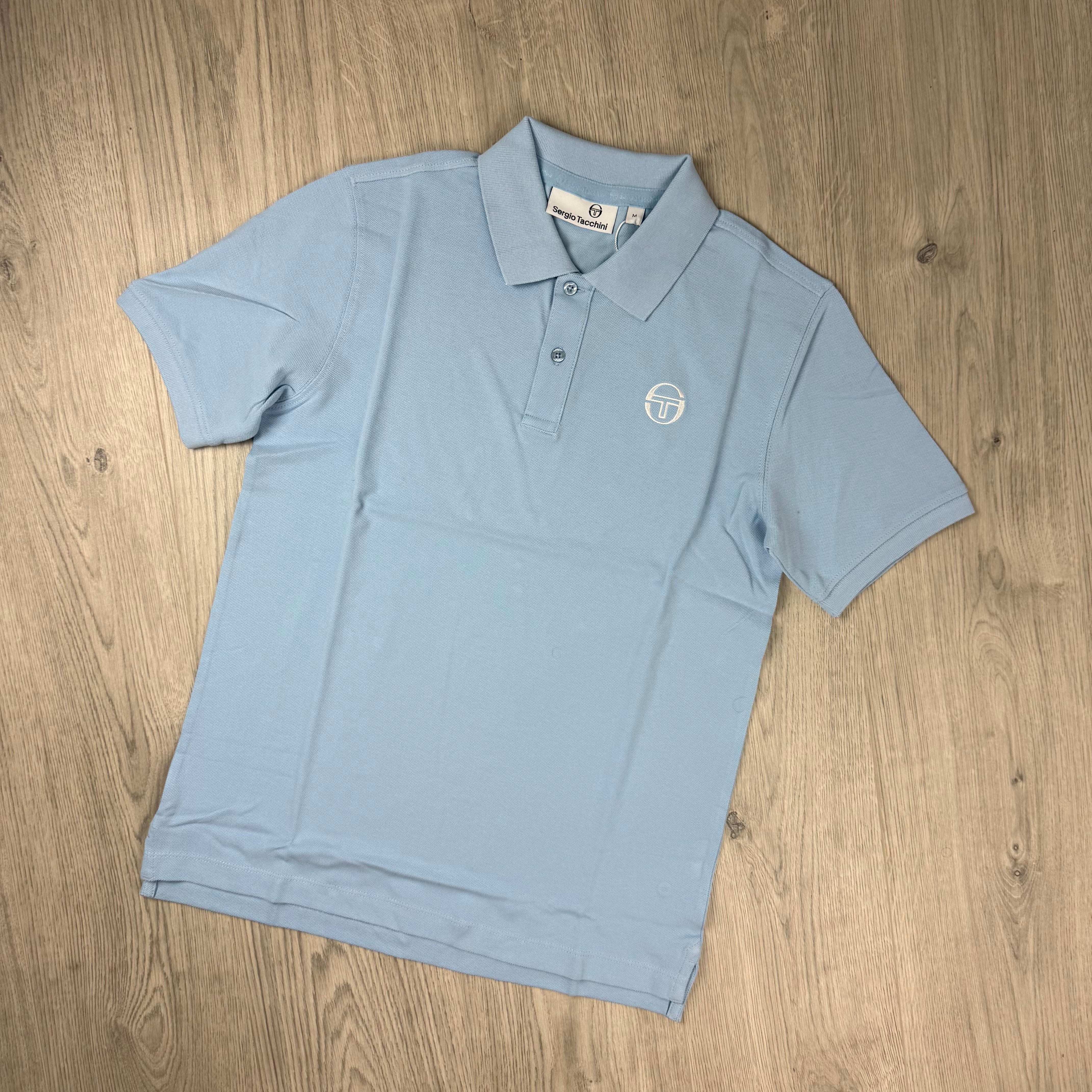 Sergio Tacchini 'Classica' Polo Shirt - Baby Blue