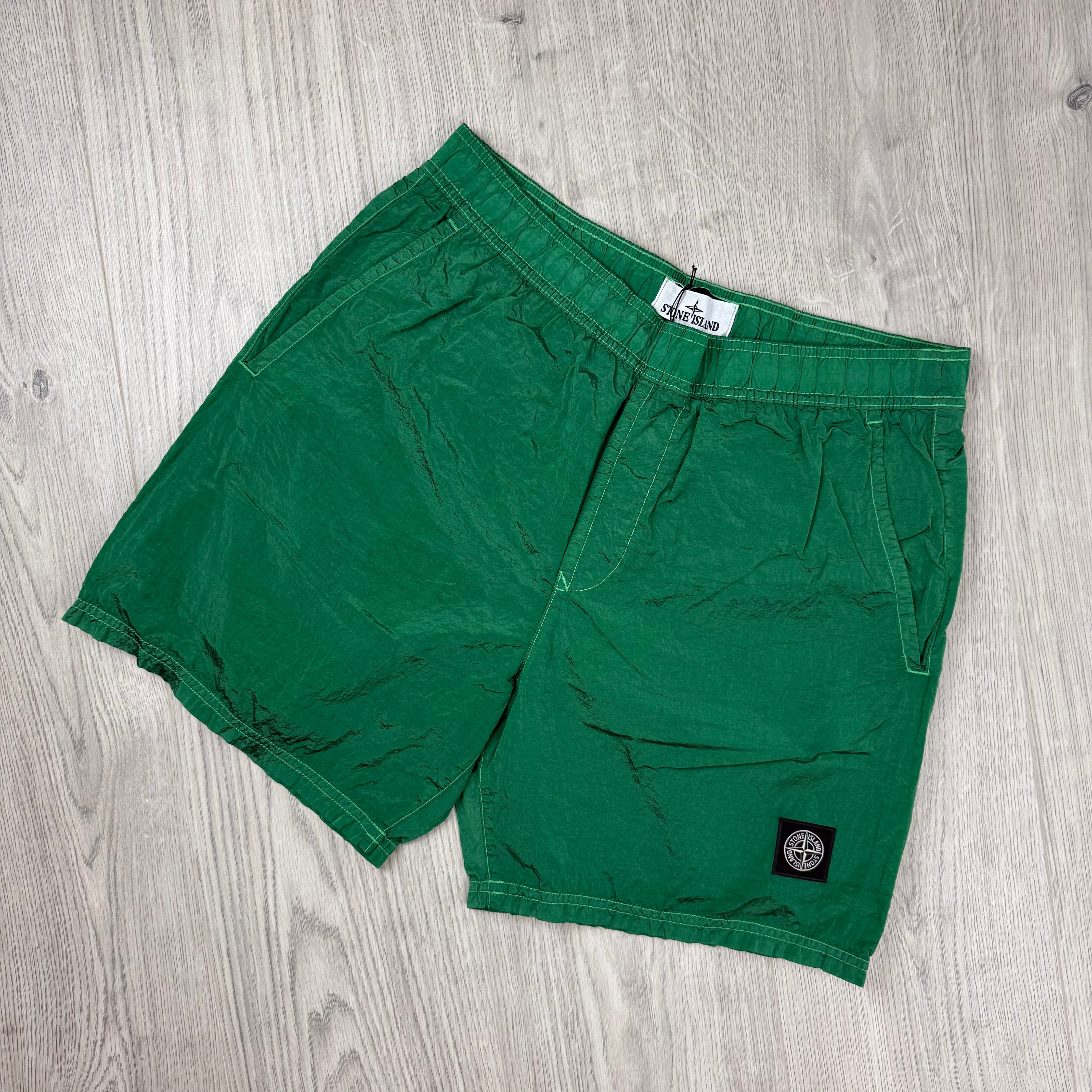 Stone Island Metal Swim Shorts - Malachite