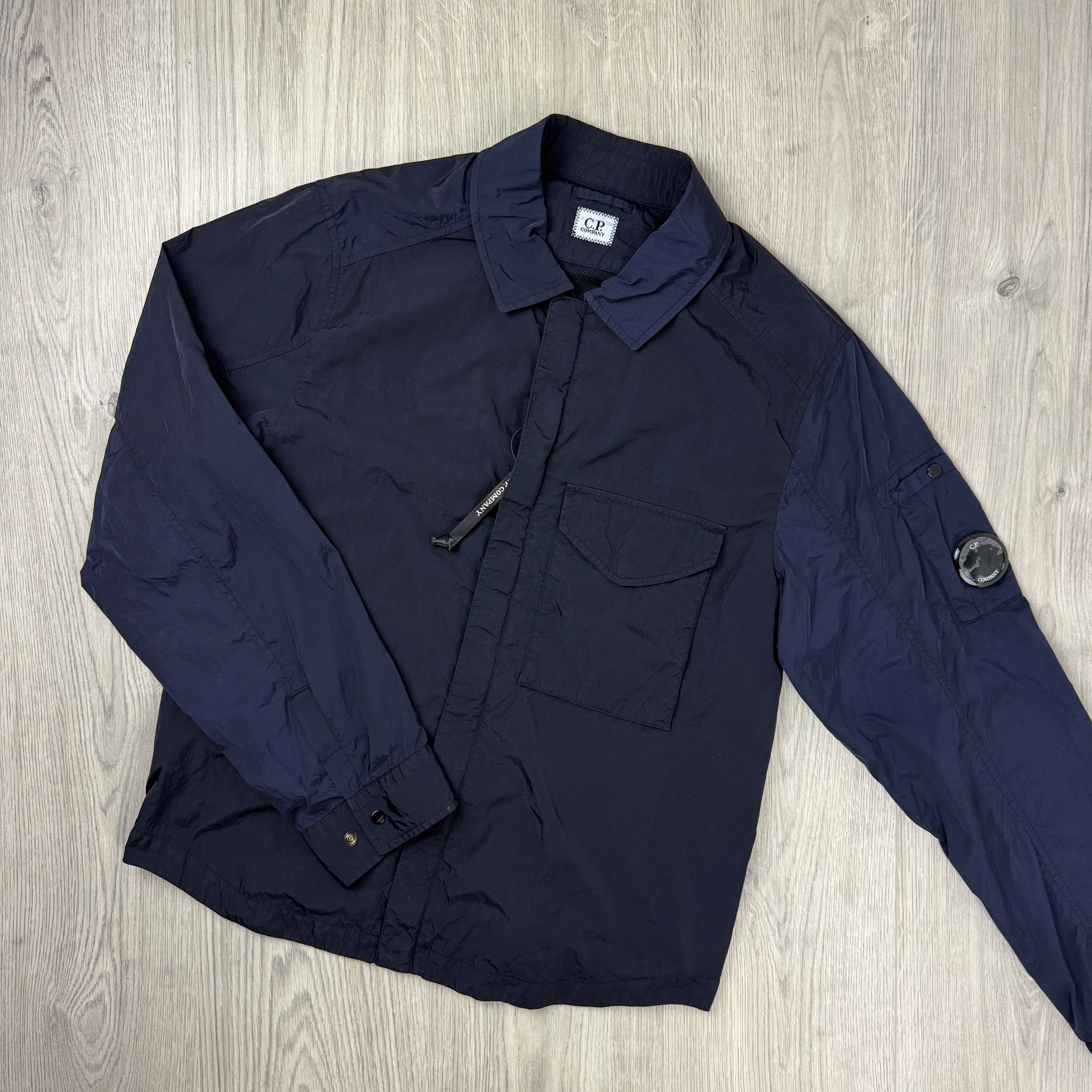 CP Company Chrome Overshirt - Navy