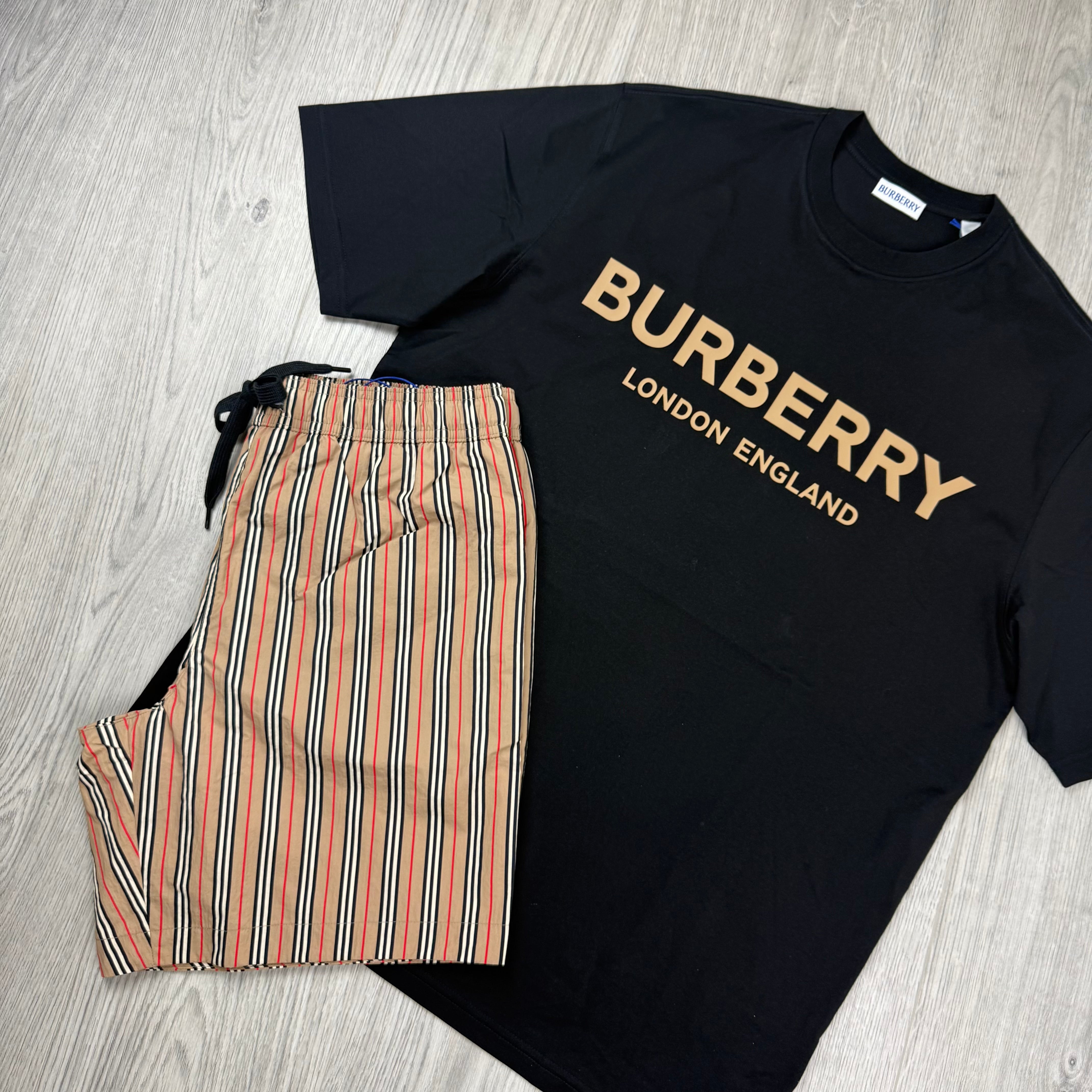 Burberry Holiday Set - Black/Beige