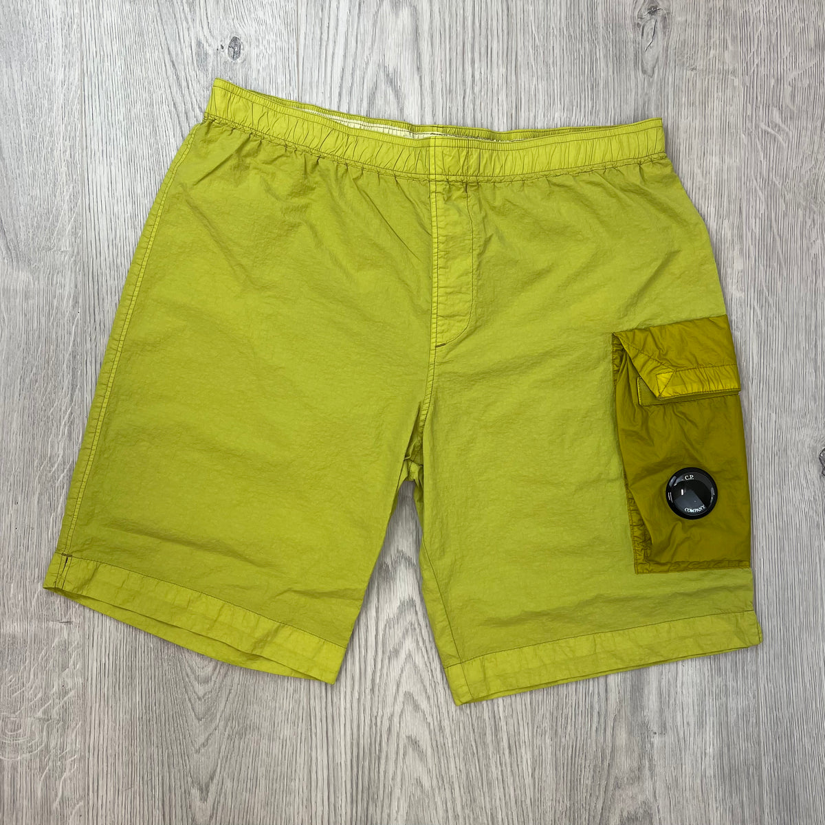 CP Company Flatt Nylon Swim Shorts - Cress Green