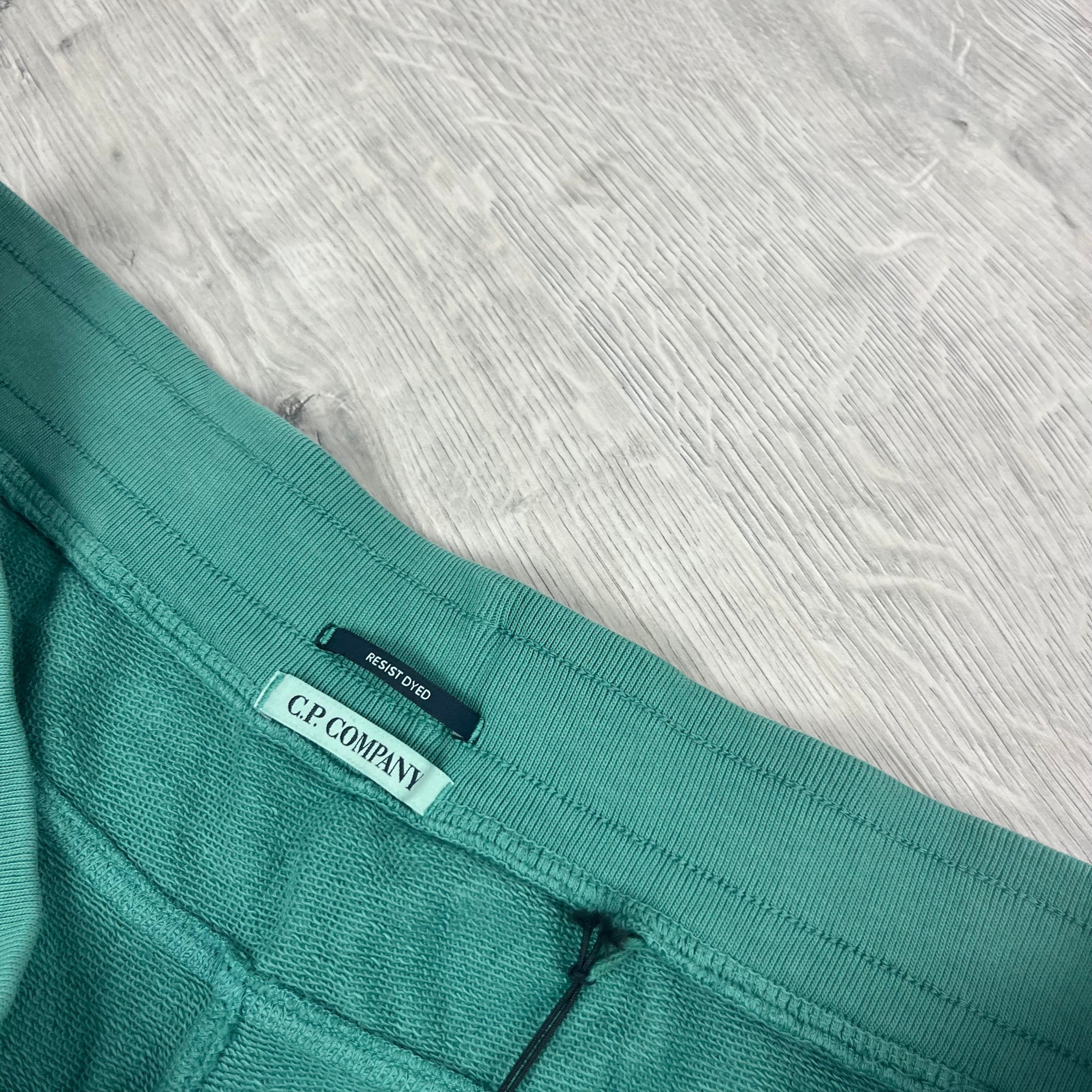 CP Company Jersey Shorts - Frosted Spruce