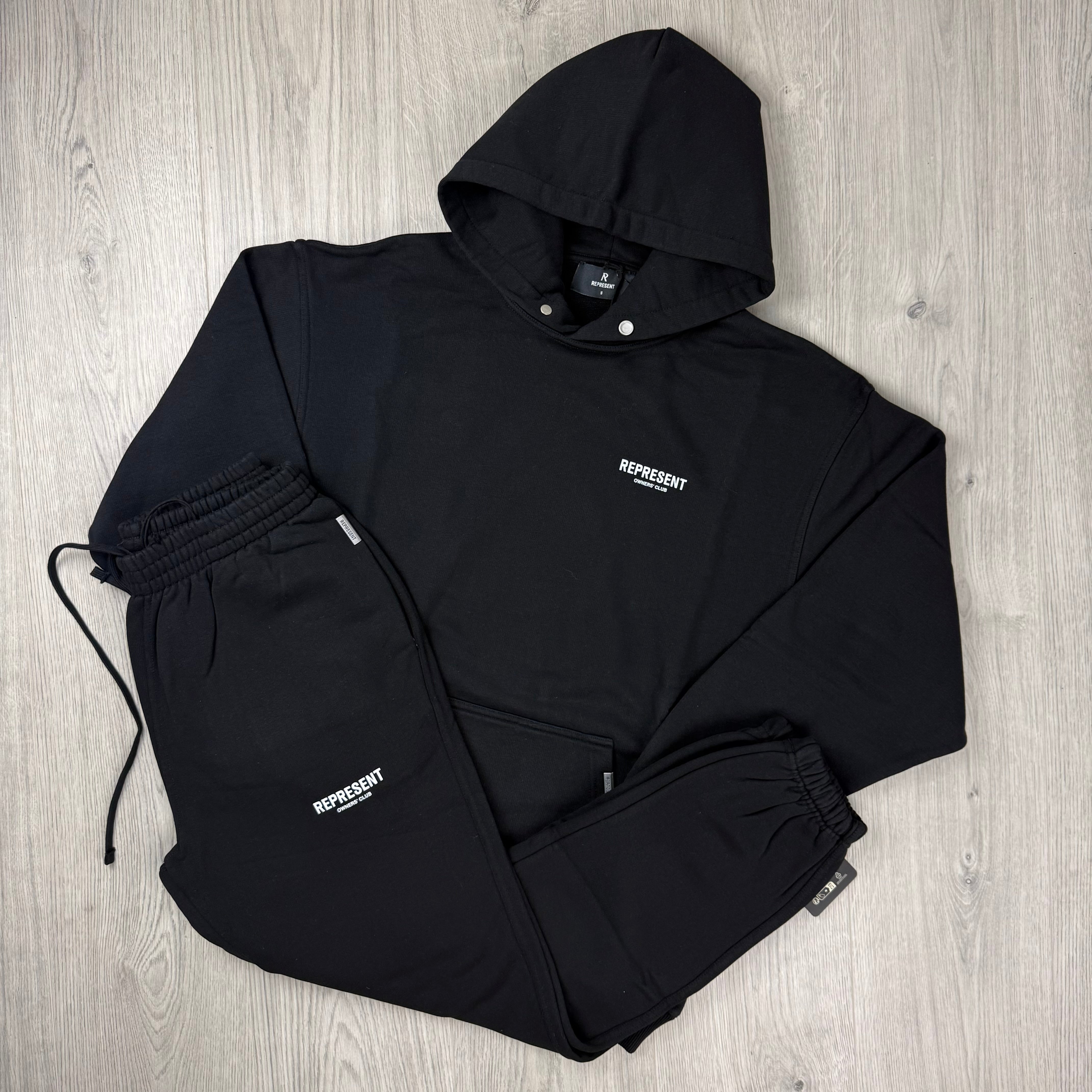 Represent 'Owners Club' Tracksuit - Black