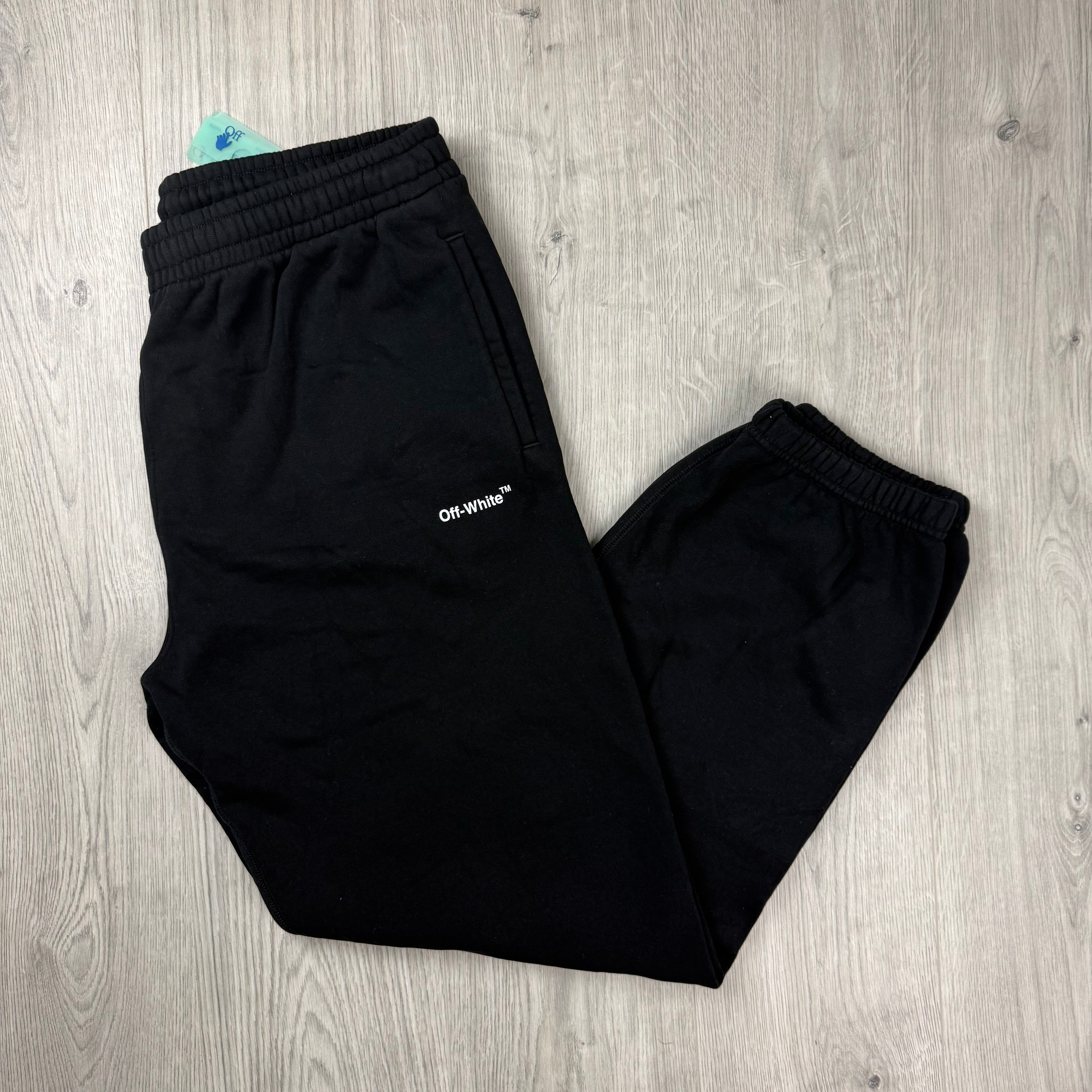 Off-White Helvetica Sweatpants - Black