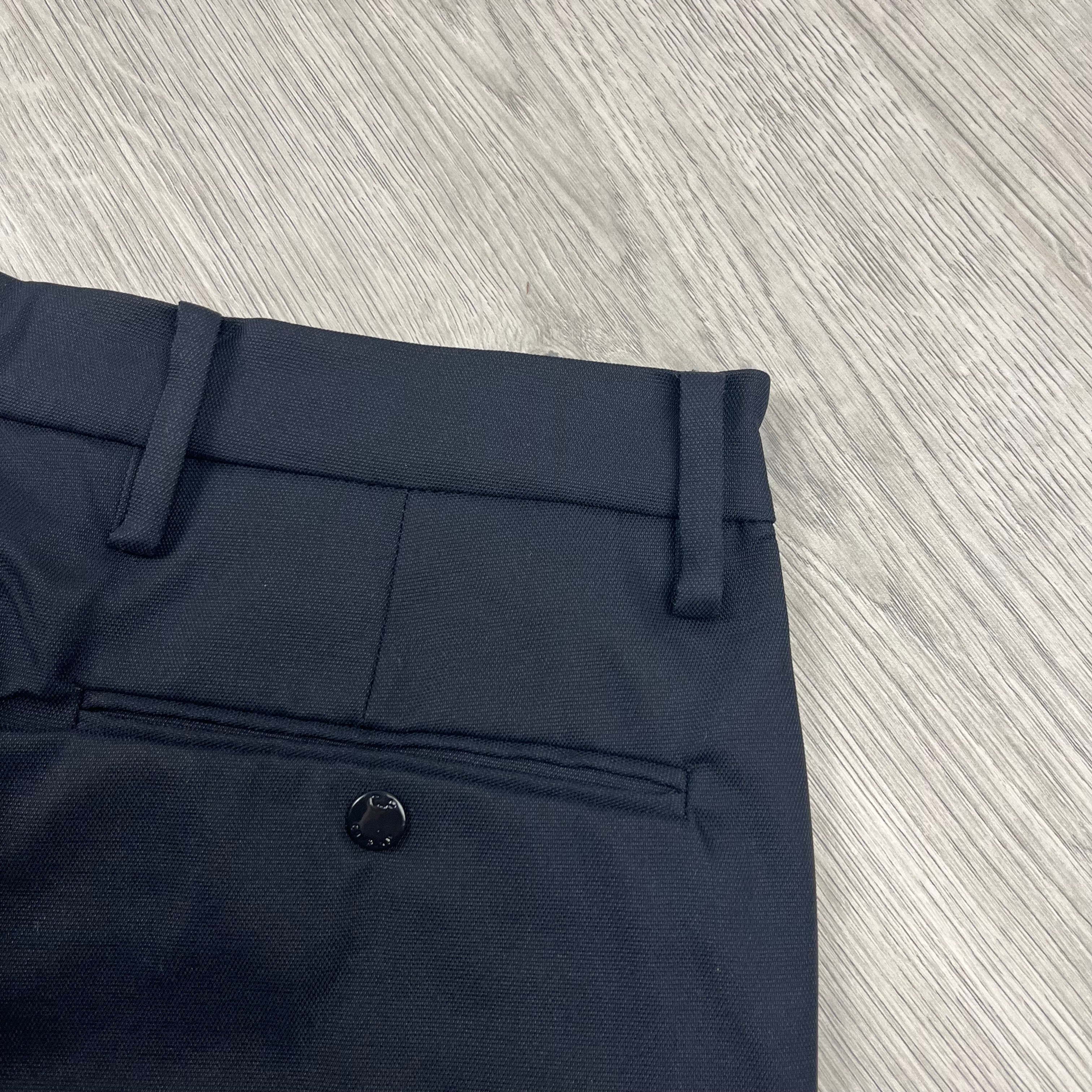 CP Company Metropolis Series Technical Panama Cargo Shorts in Black. On sale at Open Attire.