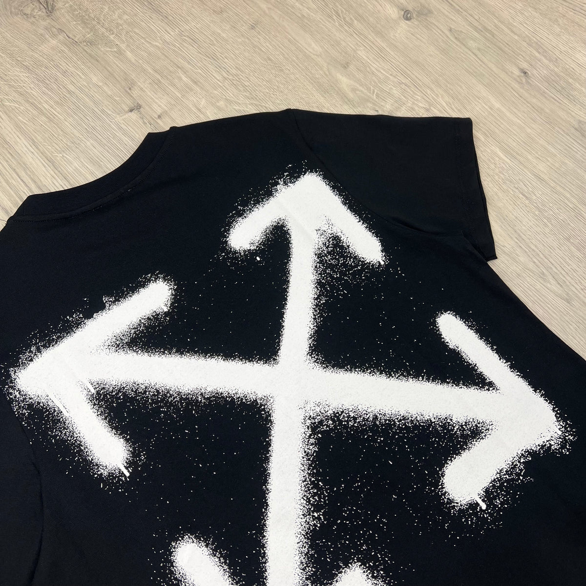 Off-White 'Spray' T-Shirt - Black