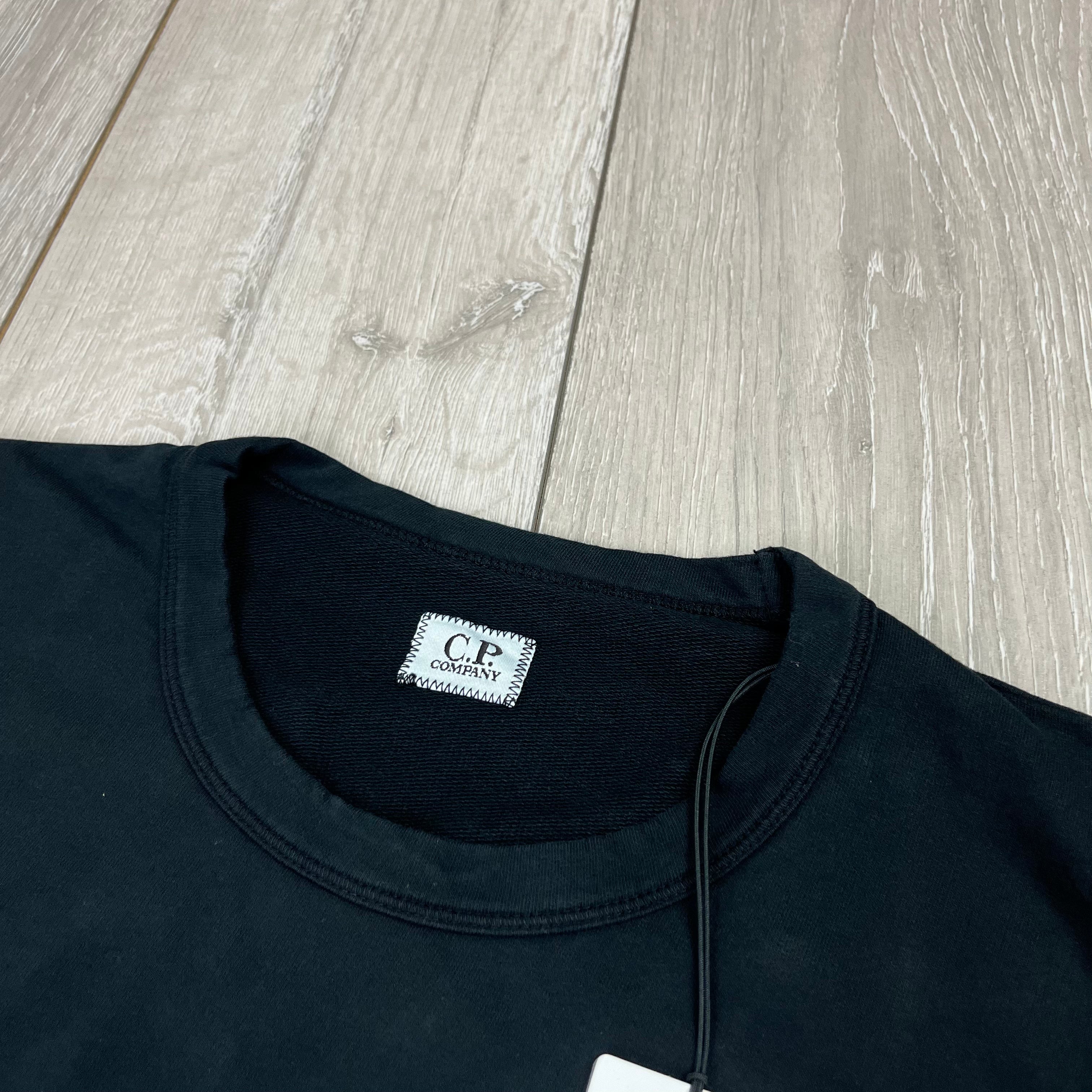 CP Company Light Fleece Sweatshirt - Black